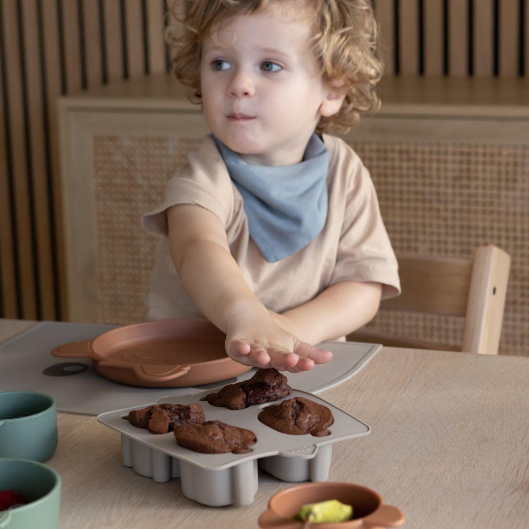 nuuroo Anan silikone bageform - 2 stk. Cobblestone