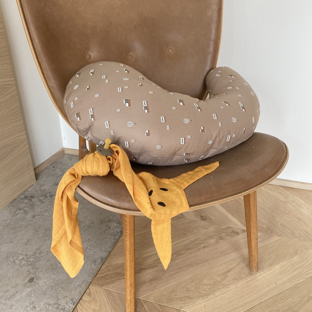 nuuroo Bjørk nusseklud - 2 stk. Stofble Golden Yellow