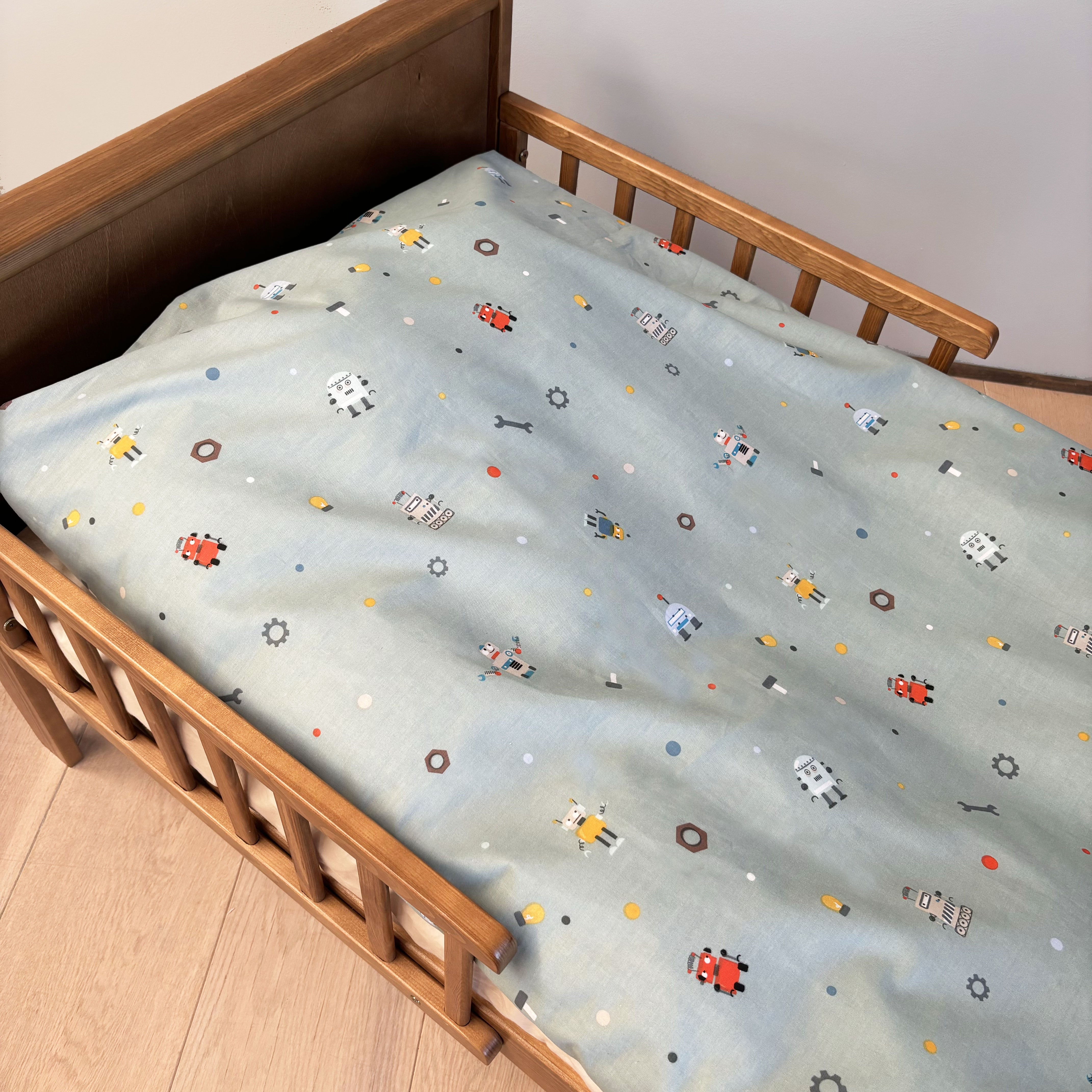 nuuroo By Mats - Baby sengetøj Lagen Robot