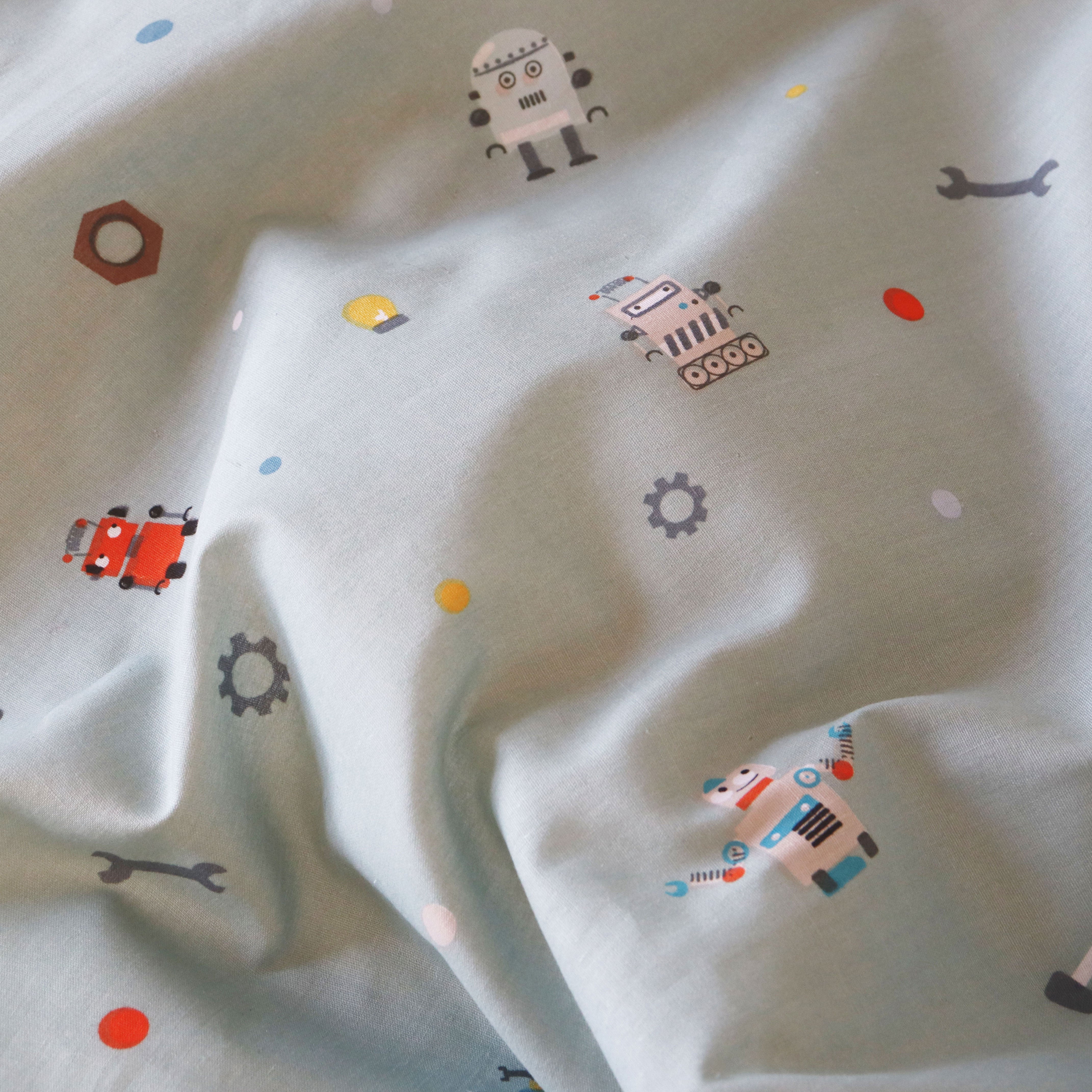 nuuroo By Mats - Baby sengetøj Lagen Robot