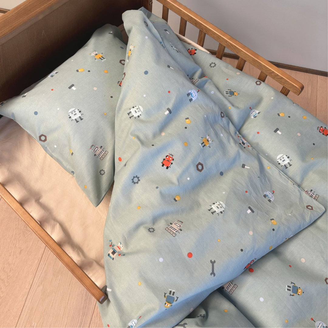 nuuroo By Mats - Baby sengetøj Lagen Robot