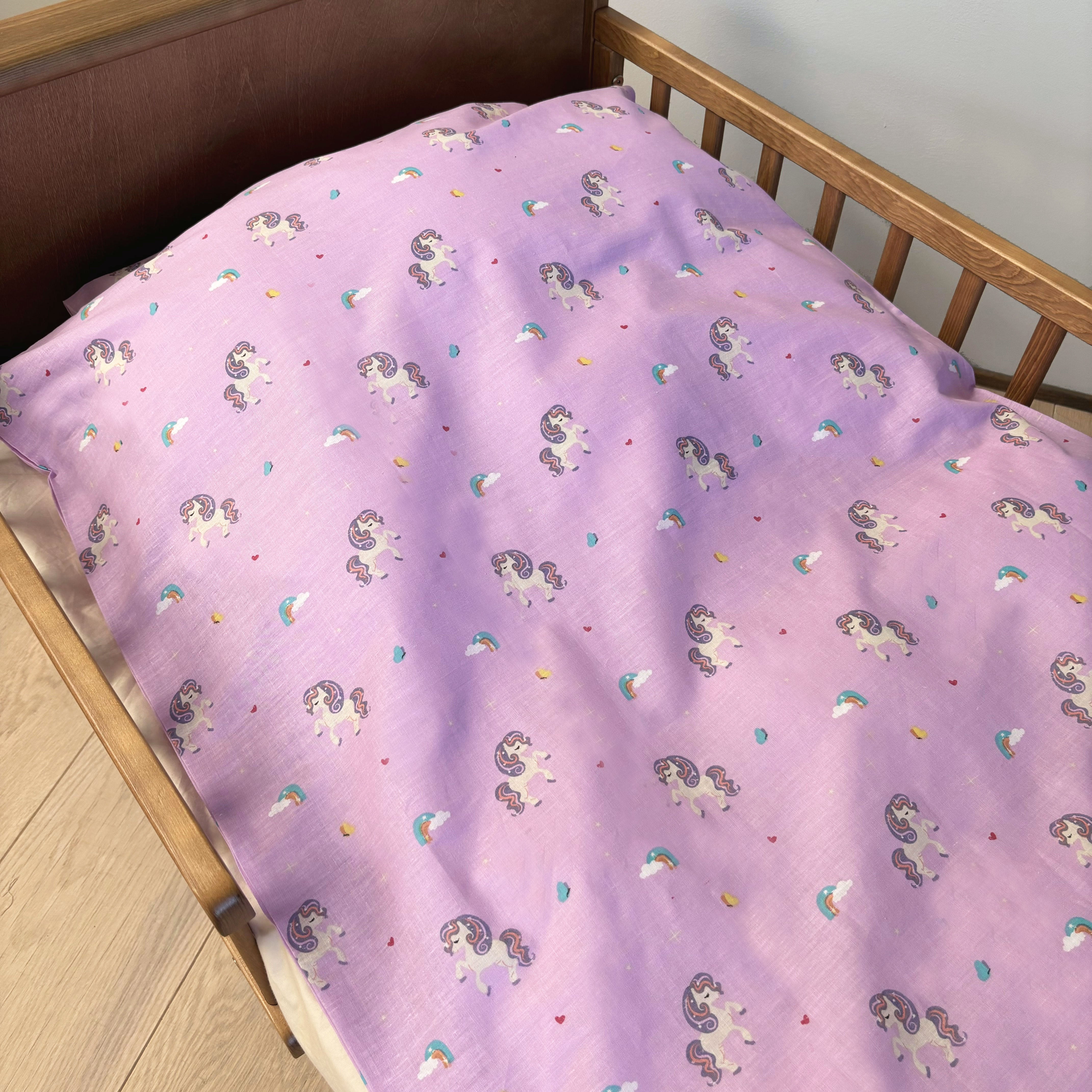 nuuroo By Mats - Baby sengetøj Lagen Sparkly Unicorn