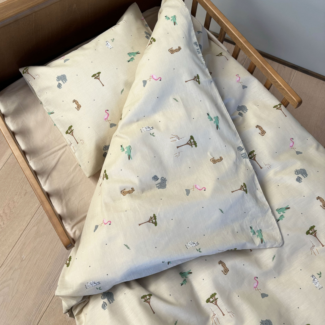 nuuroo By Mats - Baby sengetøj Lagen Safari
