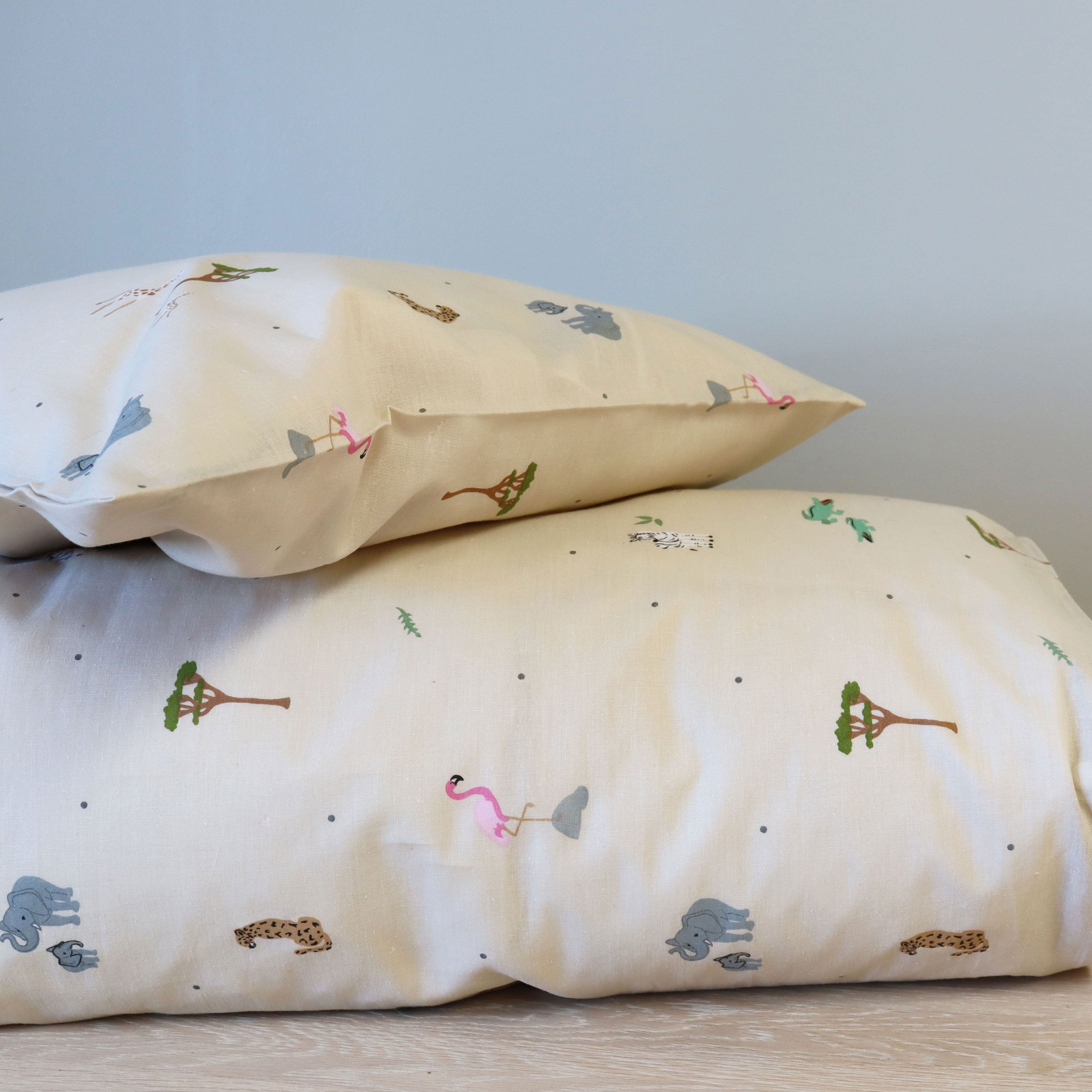 nuuroo By Mats - Baby sengetøj Lagen Safari