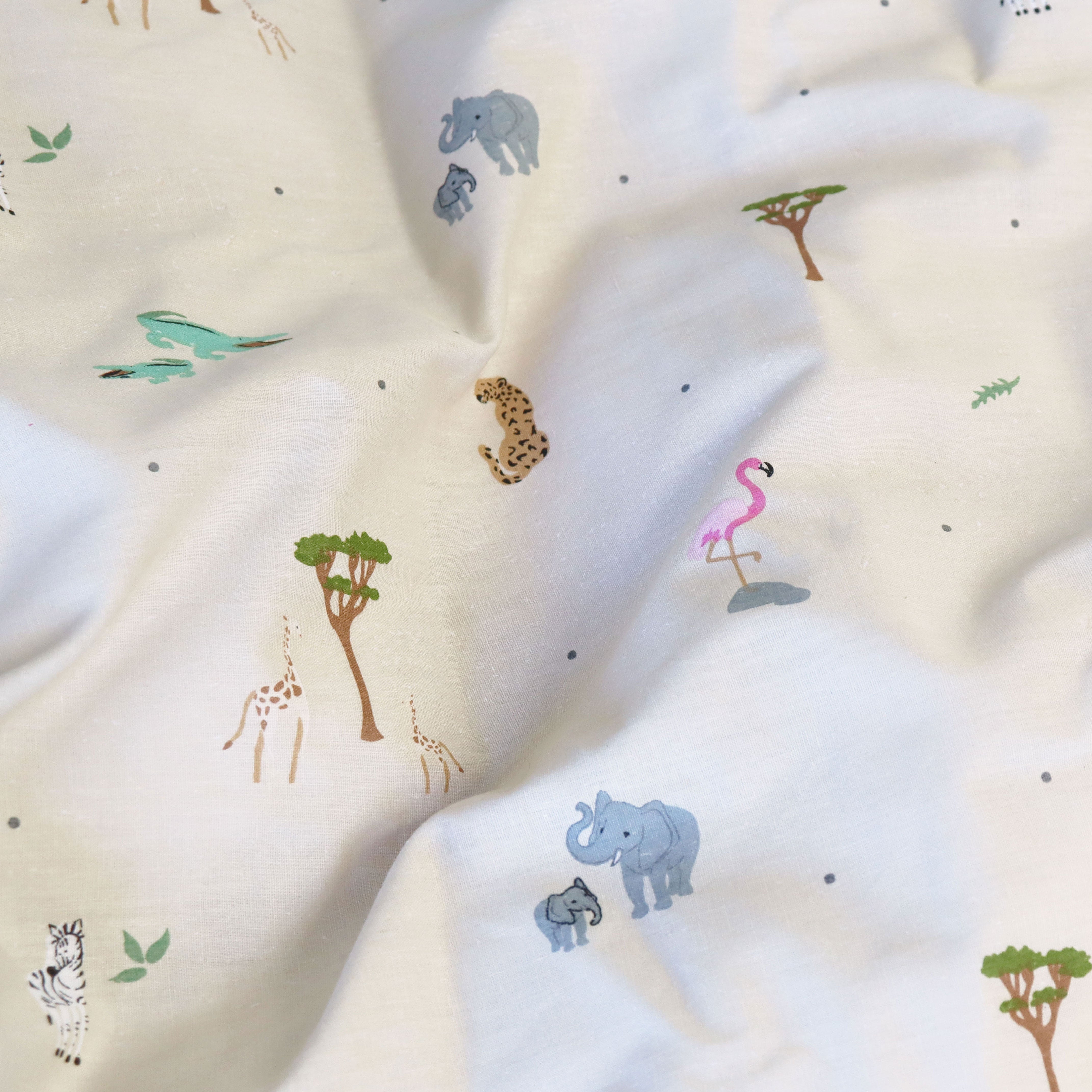 nuuroo By Mats - Baby sengetøj Lagen Safari