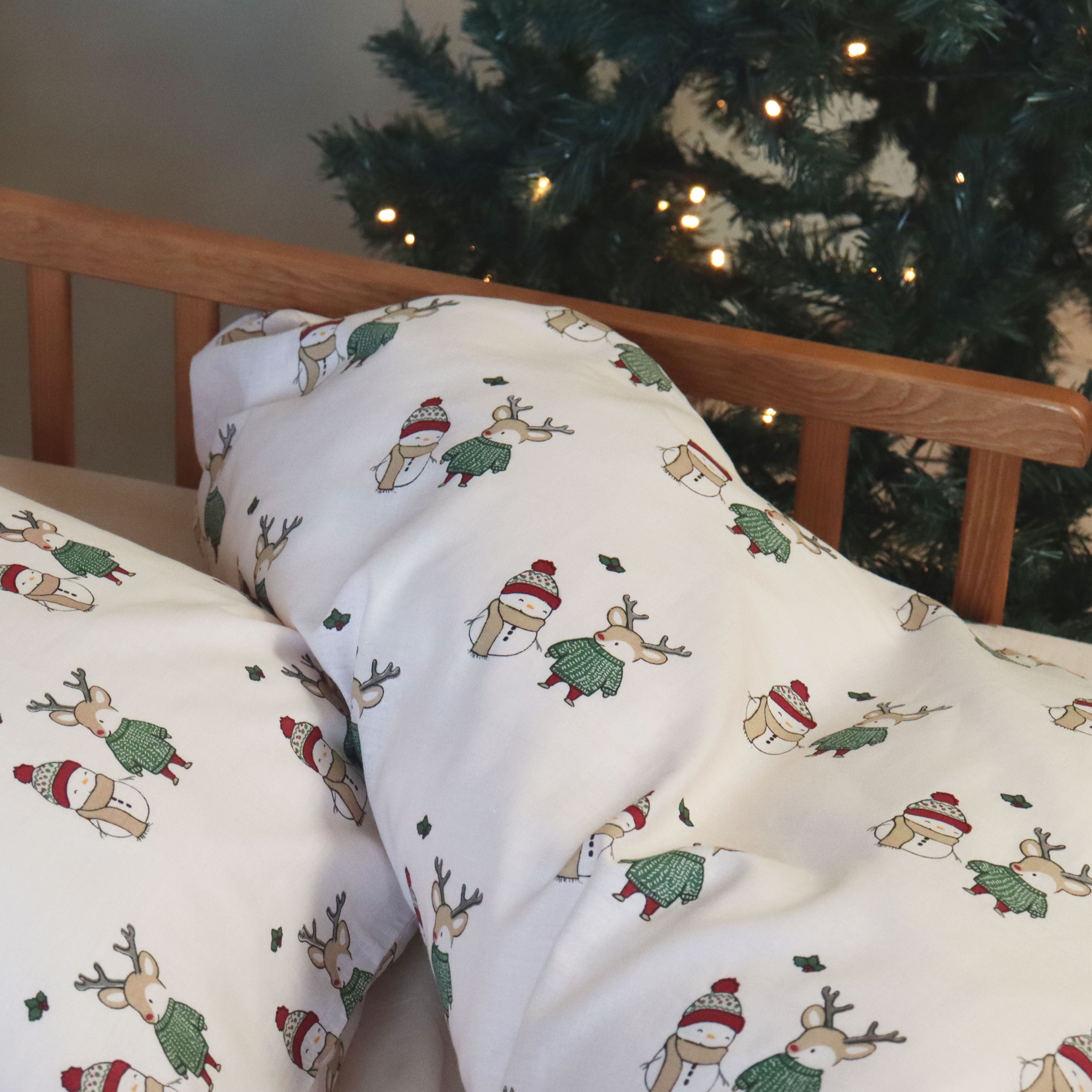 nuuroo By Mats - Baby sengetøj Lagen Winter friends