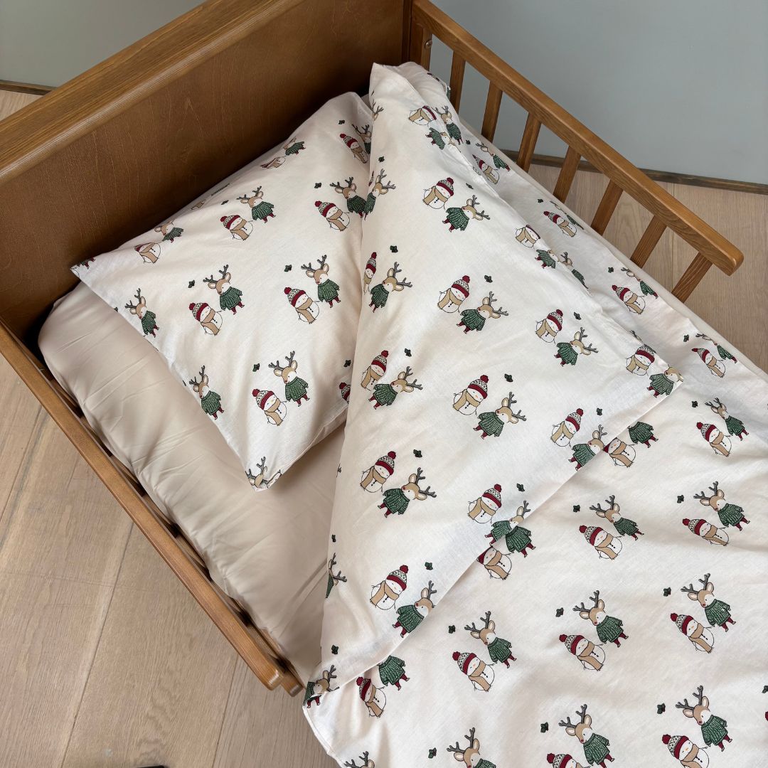 nuuroo By Mats - Baby sengetøj Lagen Winter friends