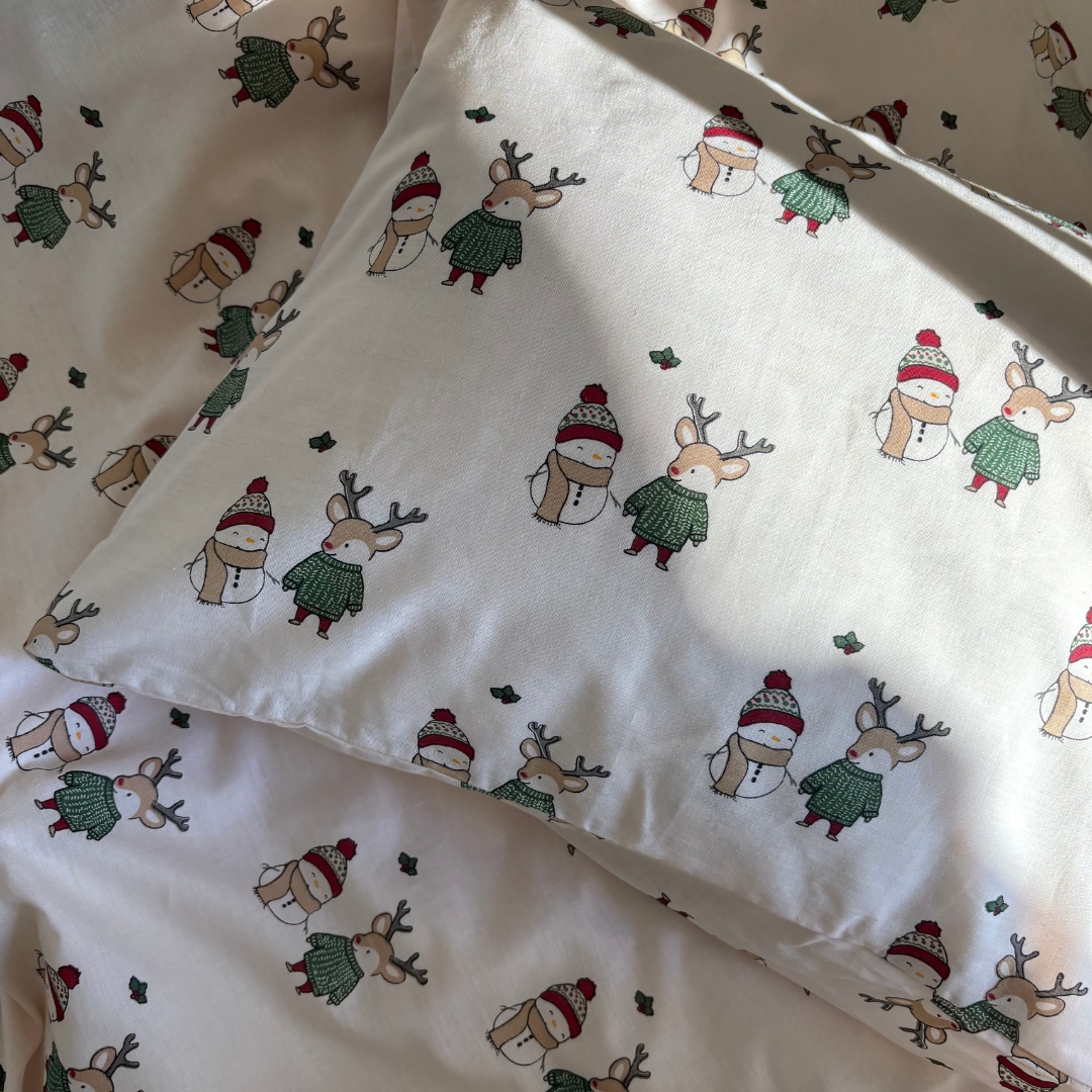 nuuroo By Mats - Baby sengetøj Lagen Winter friends