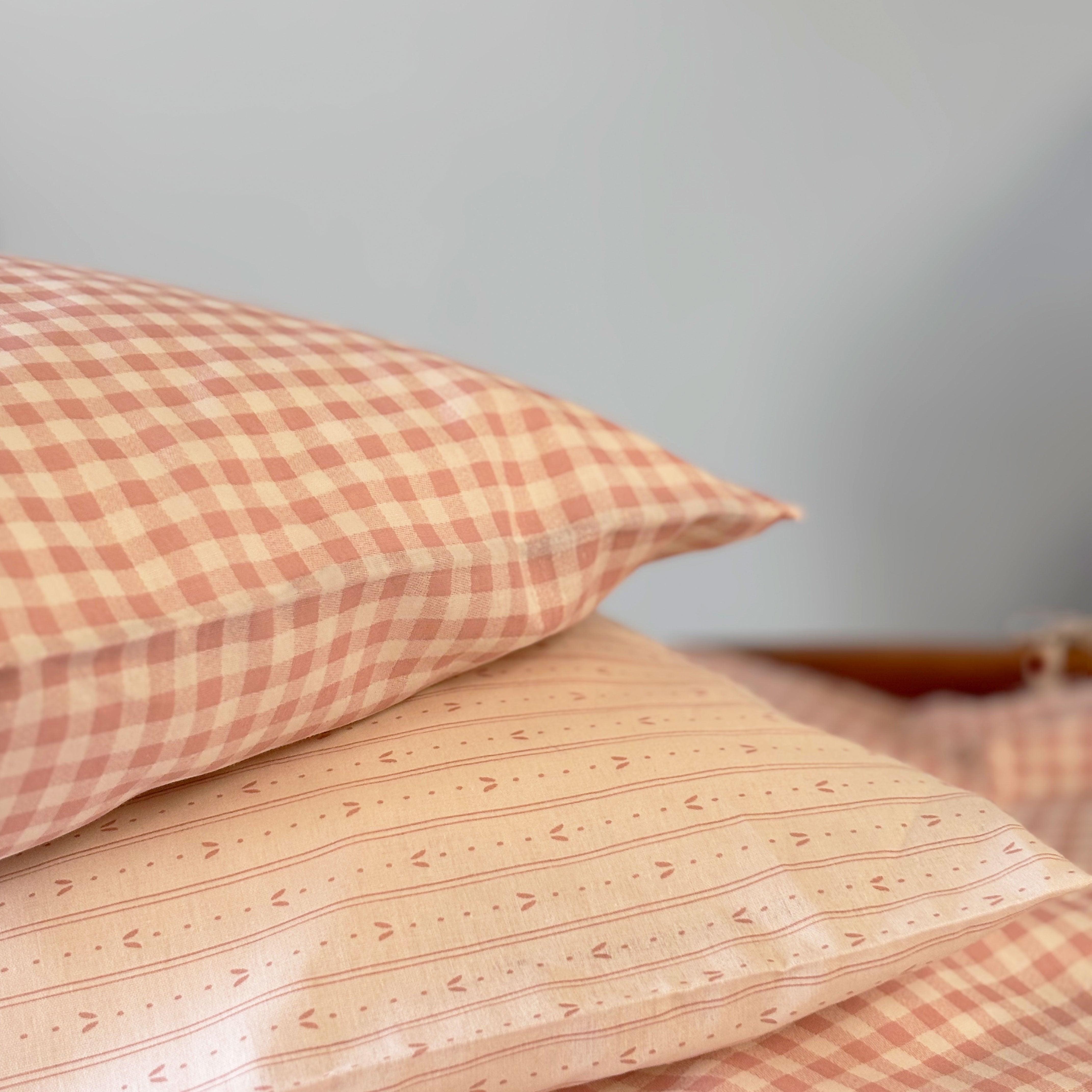 nuuroo By Mats - Baby sengetøj Lagen Leaf Stripe