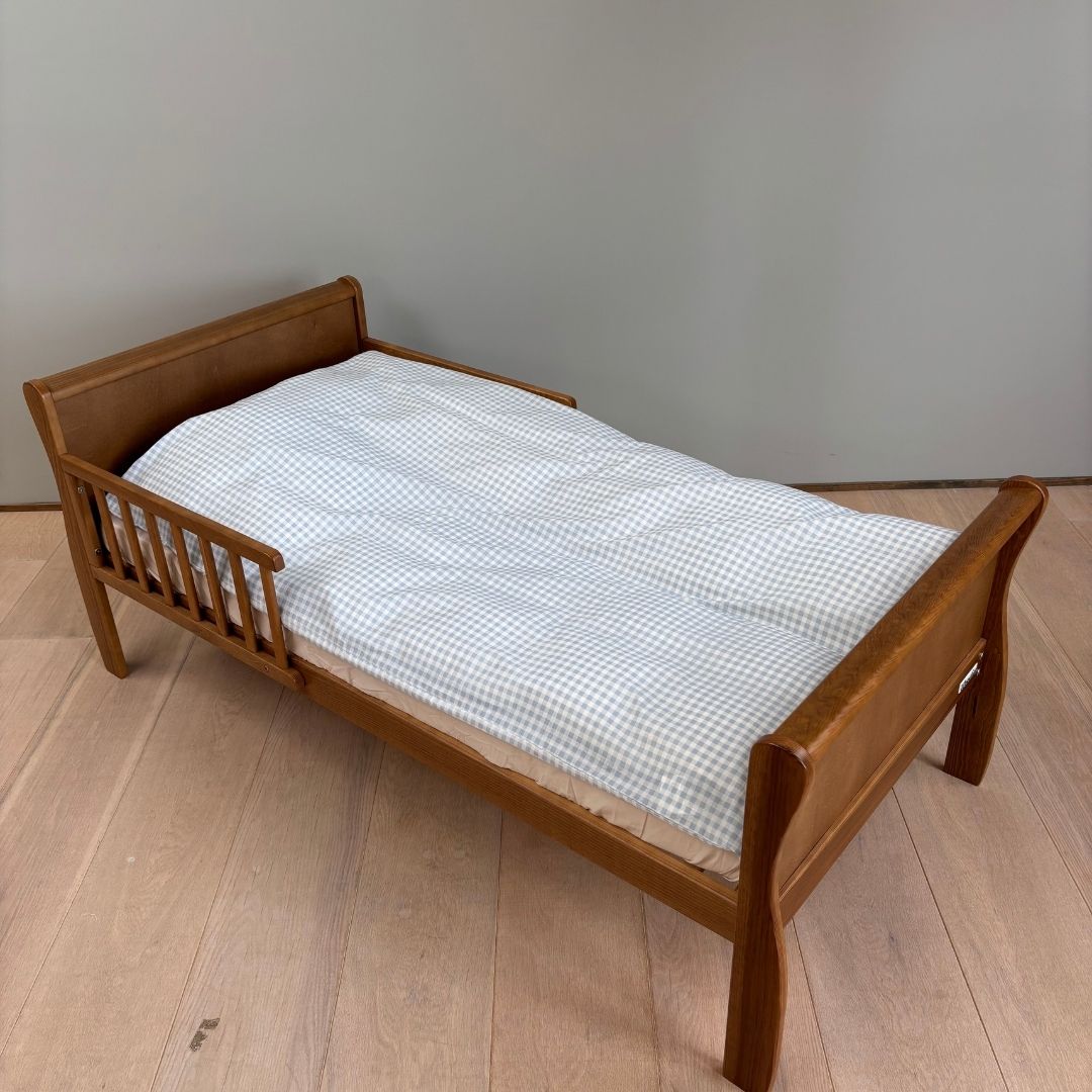 nuuroo By Mats - Baby sengetøj Lagen Blue Check