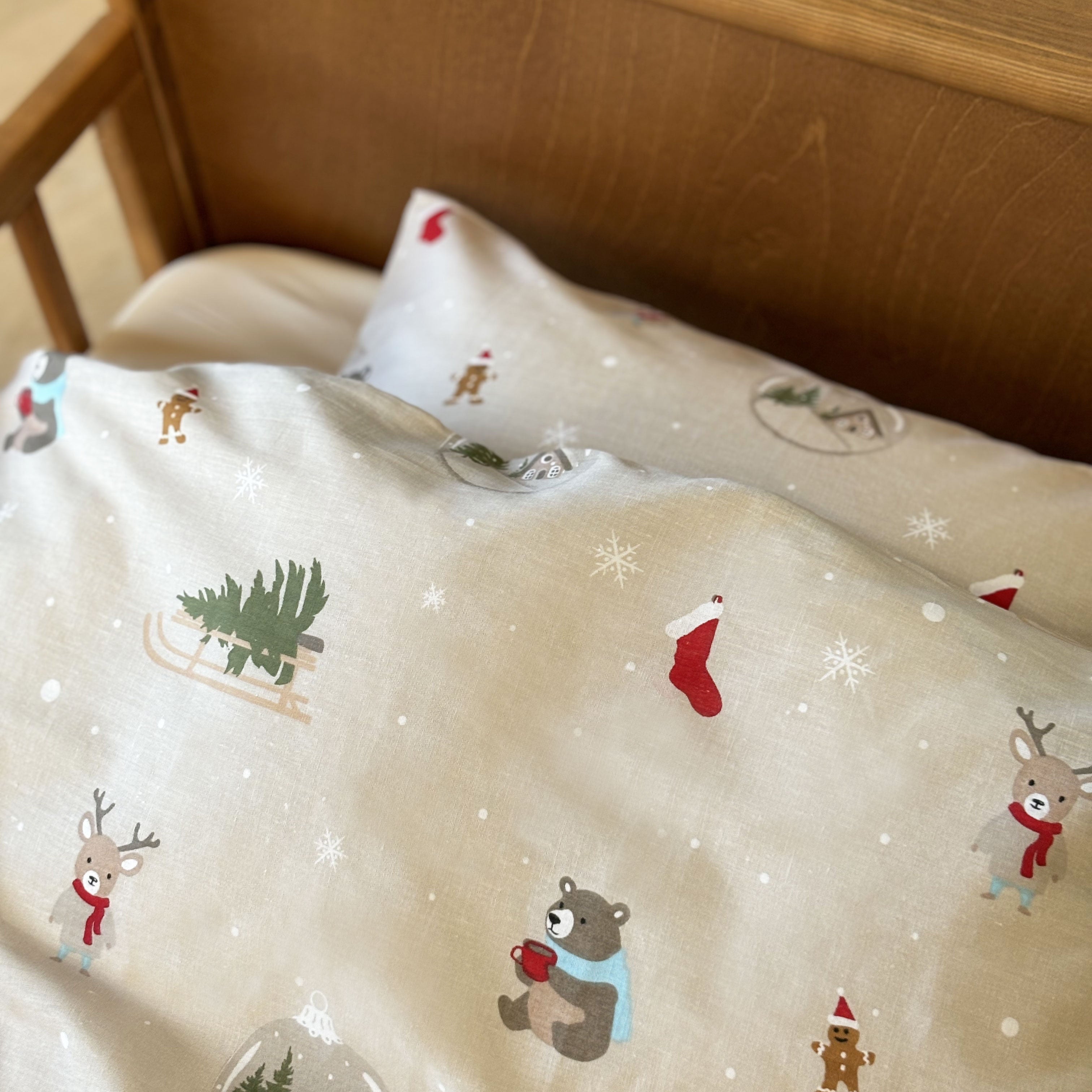 nuuroo By Mats - Junior sengetøj Lagen Cozy Christmas