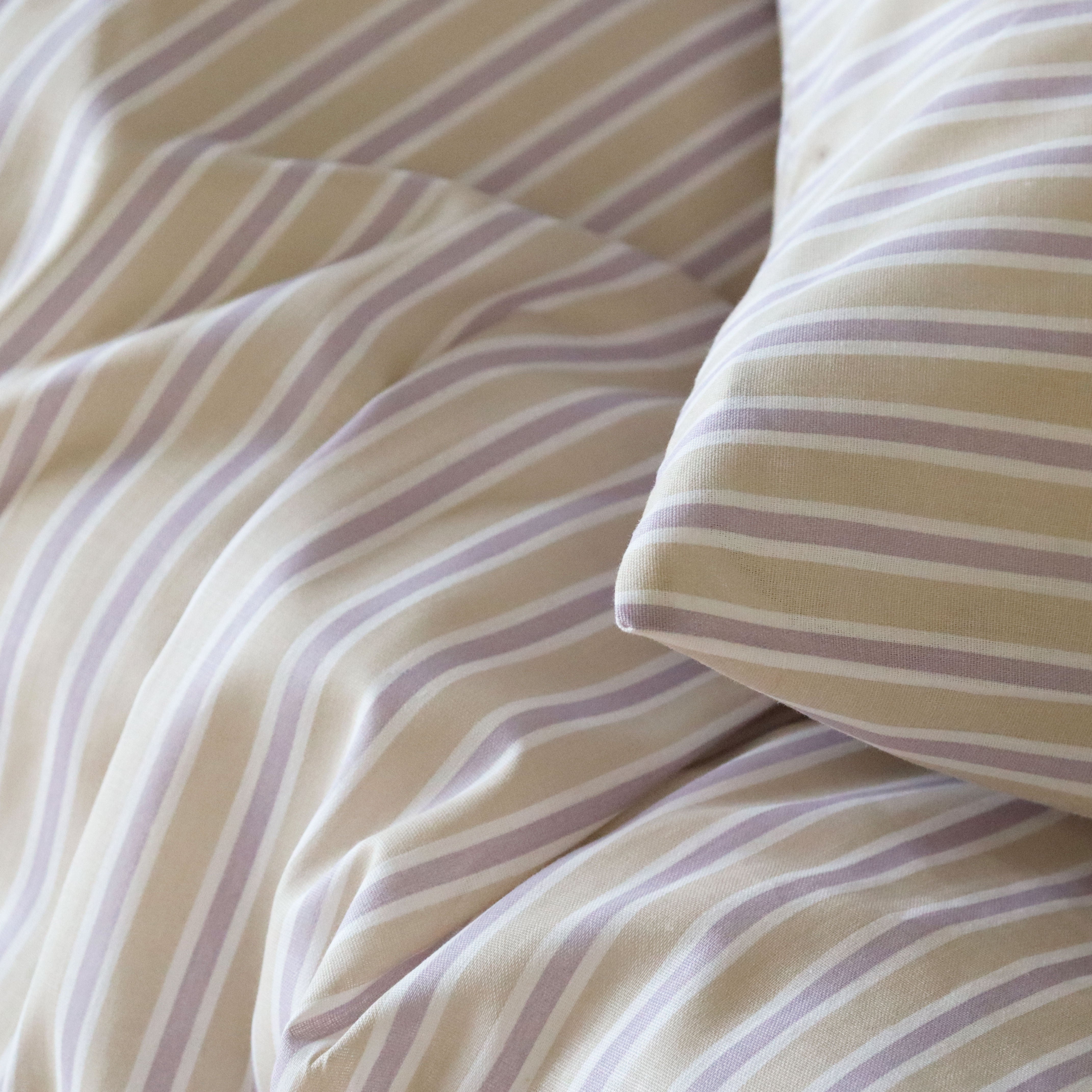 nuuroo By Mats - Junior sengetøj Lagen Lavender Stripe