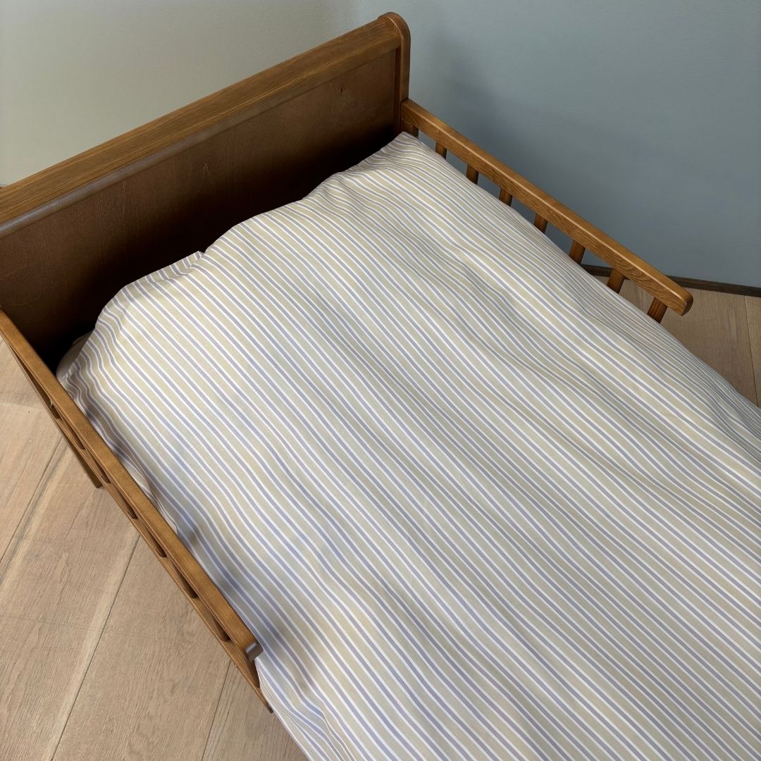 nuuroo By Mats - Junior sengetøj Lagen Lavender Stripe