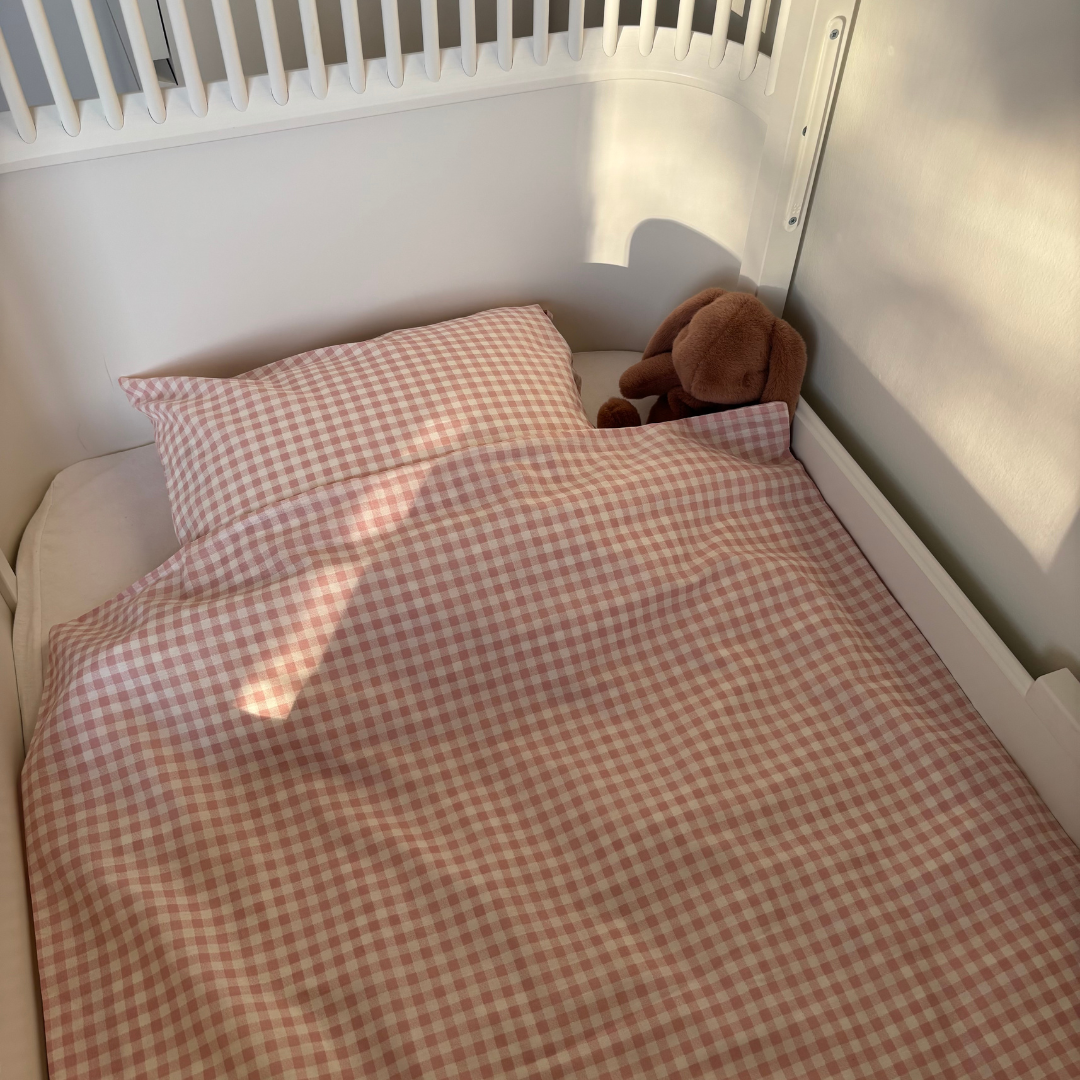 nuuroo By Mats - Junior sengetøj Lagen Blush Check