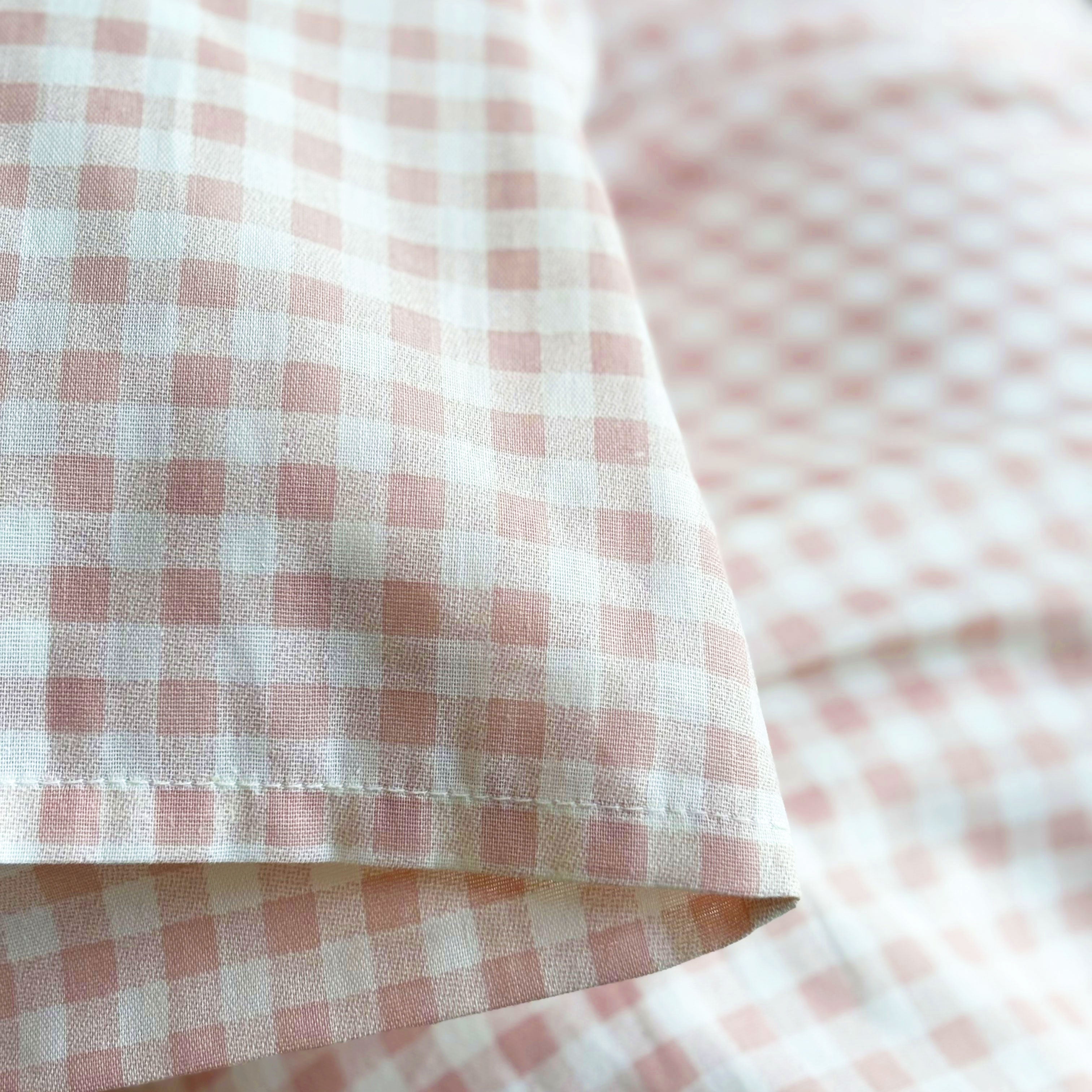 nuuroo By Mats - Junior sengetøj Lagen Blush Check