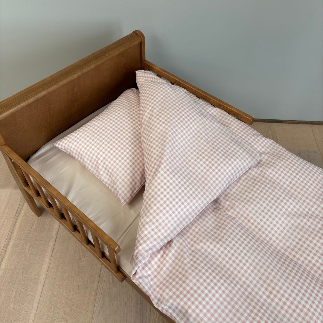 nuuroo By Mats - Junior sengetøj Lagen Blush Check
