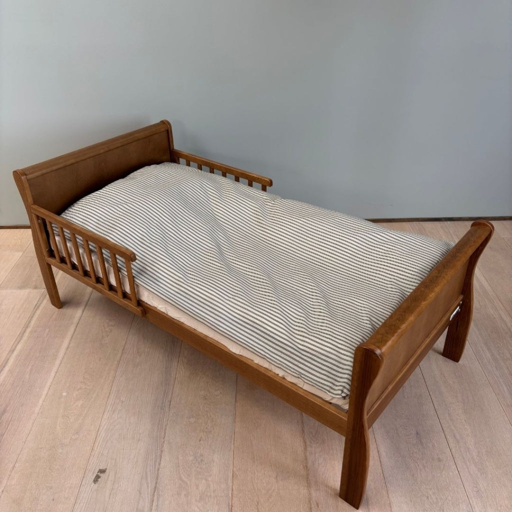 nuuroo By Mats - Junior sengetøj Lagen Green Double Stripe