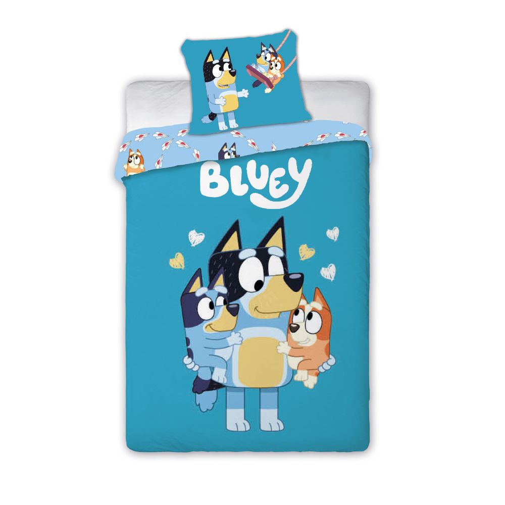 nuuroo Disney Bluey - Junior sengetøj Lagen Disney Bluey
