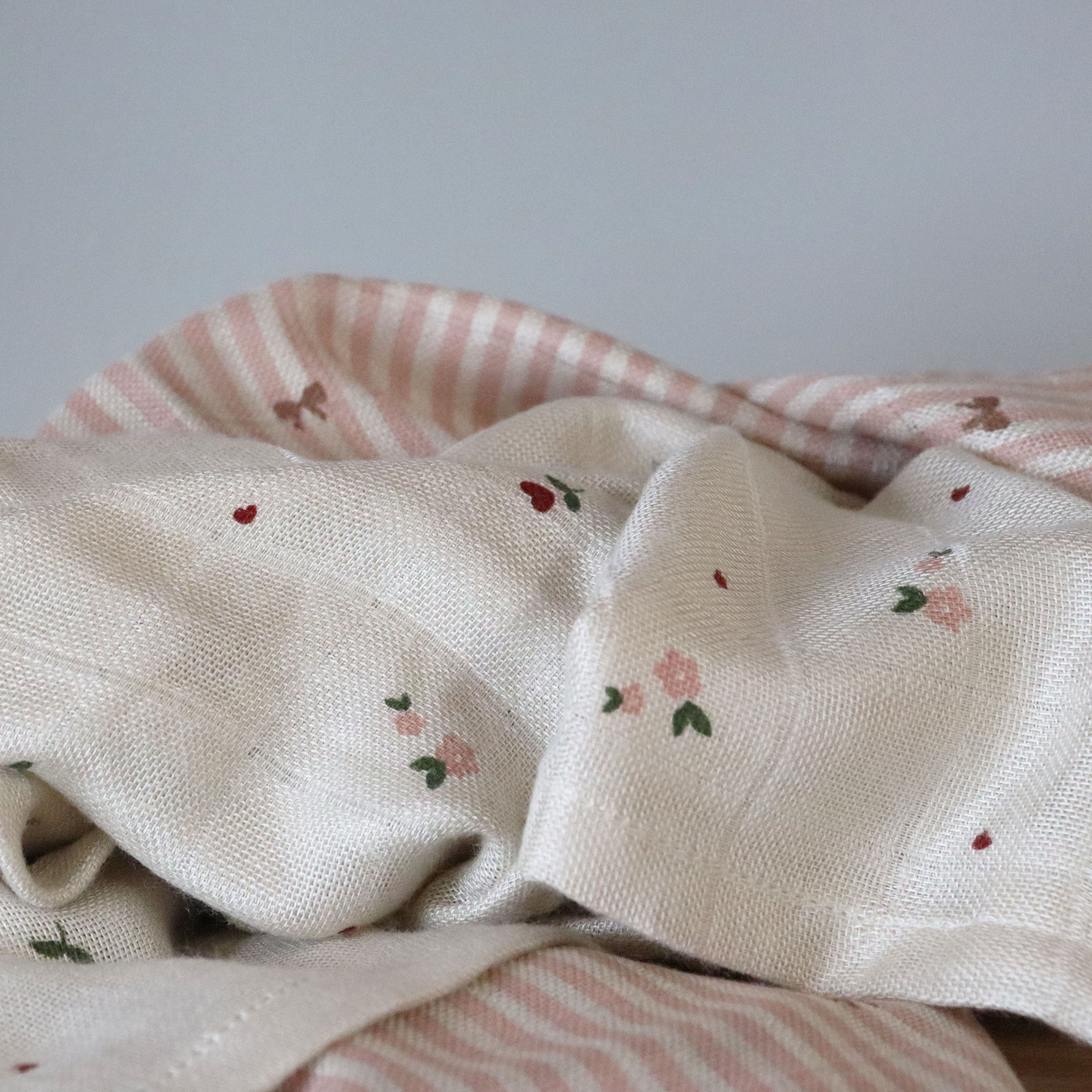 nuuroo Josefine bambus stofble - 2 stk. Stofble Flower love