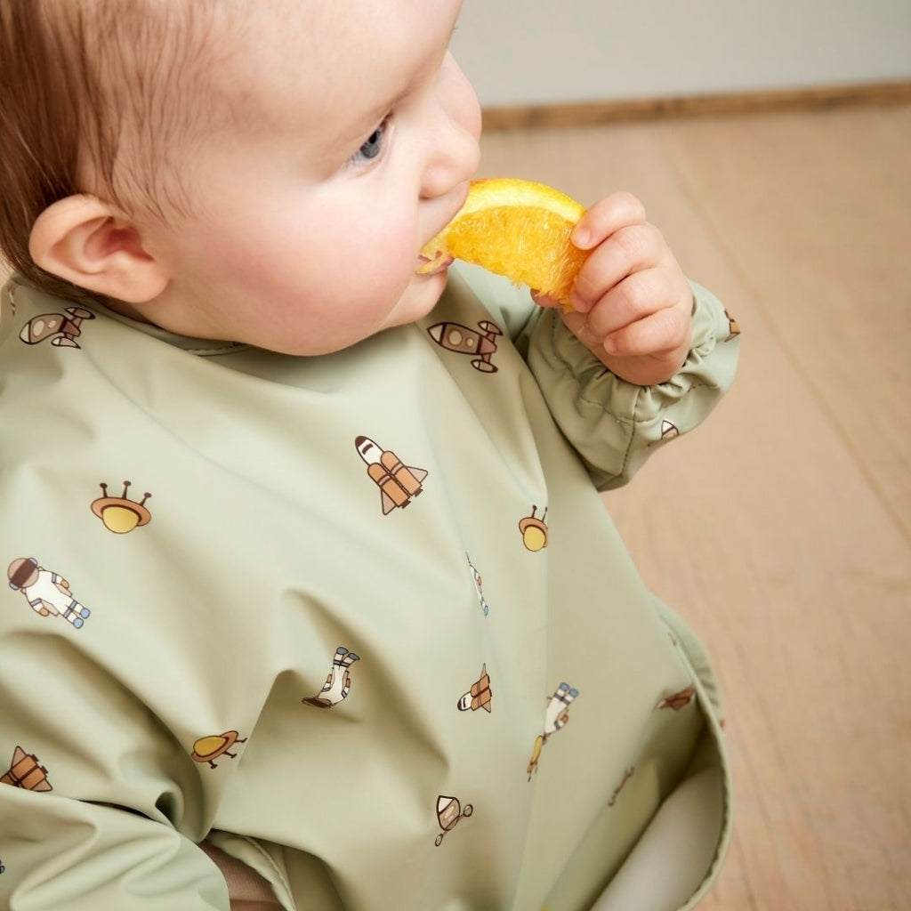 nuuroo Luna spiseforklæde Hagesmæk Light green- Space