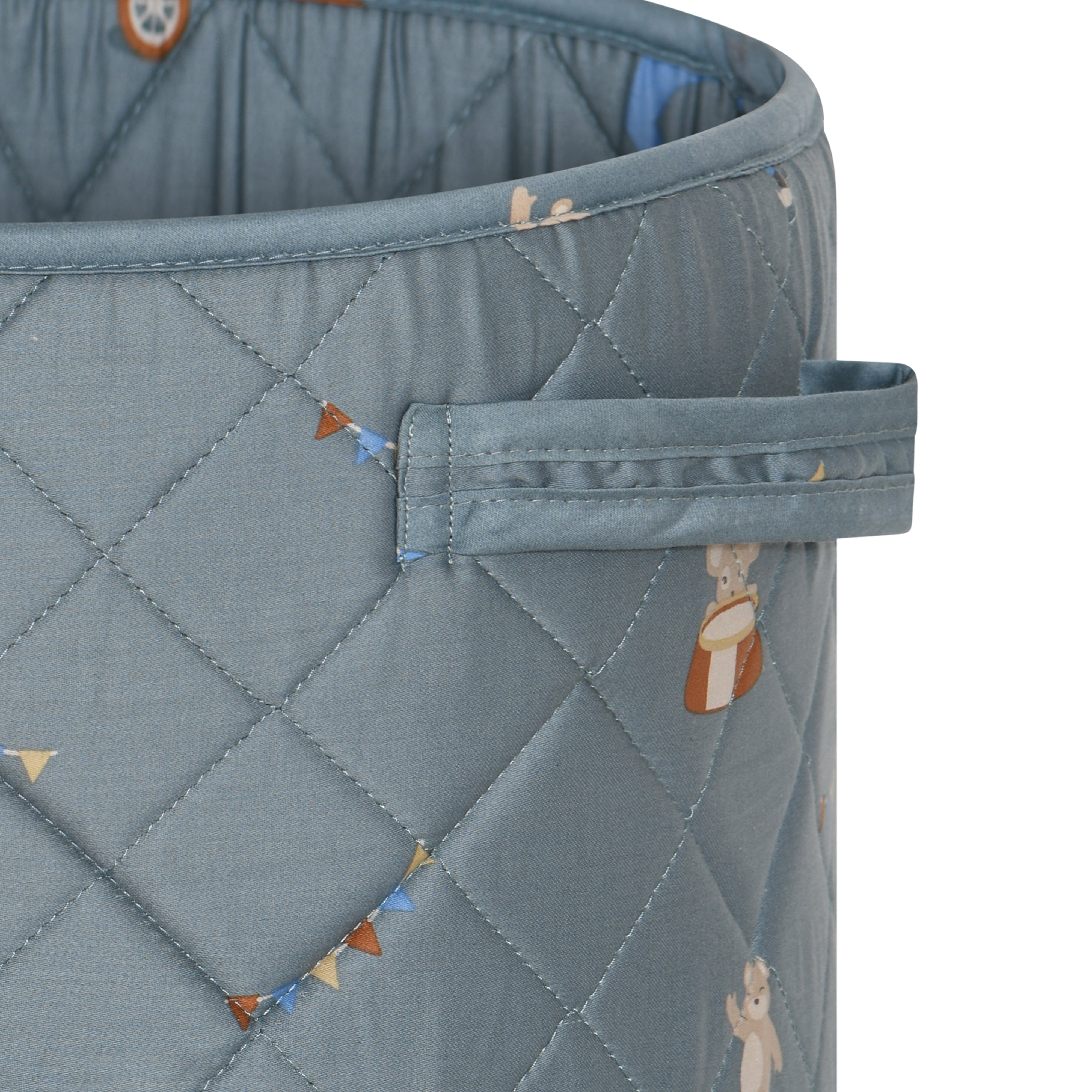 nuuroo Moe quilted opbevaringskurv - stor Storage bag Funfair