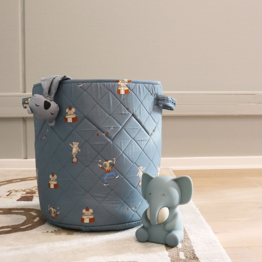 nuuroo Moe quilted opbevaringskurv - stor Storage bag Funfair