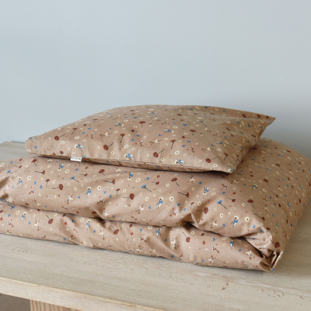nuuroo Petu Petu - Lee baby sengetøj Lagen Flower bird