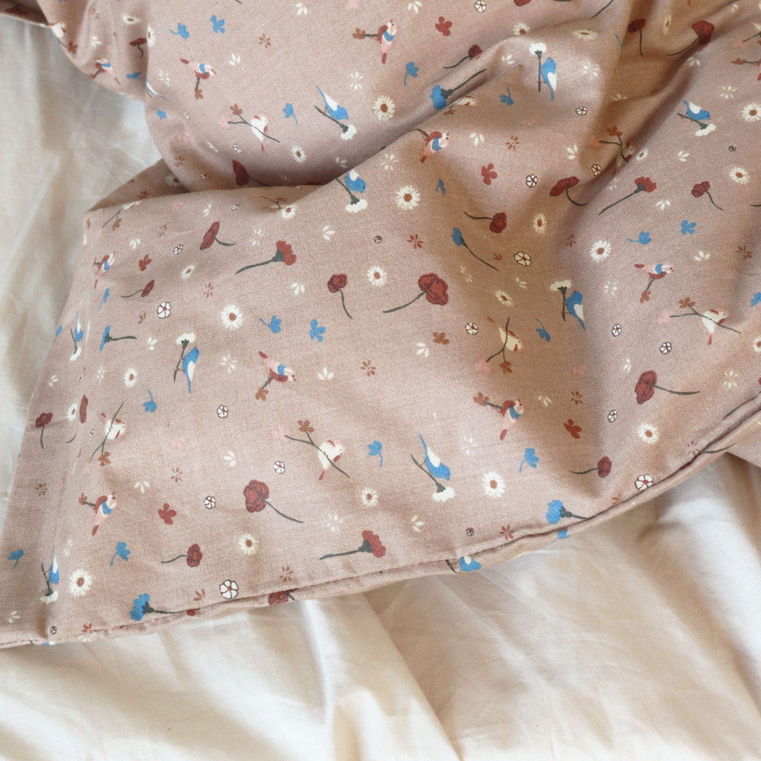 nuuroo Petu Petu - Lee baby sengetøj Lagen Flower bird