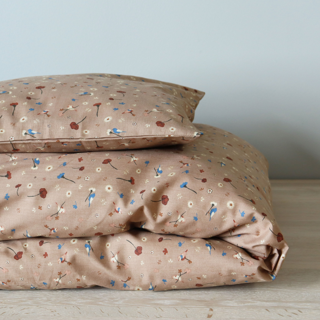nuuroo Petu Petu - Lee baby sengetøj Lagen Flower bird
