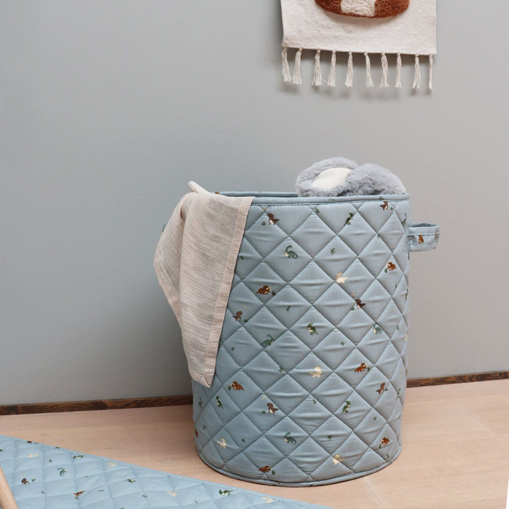 nuuroo Petu Petu - Ragge quiltet opbevaringskurv Storage bag Dino