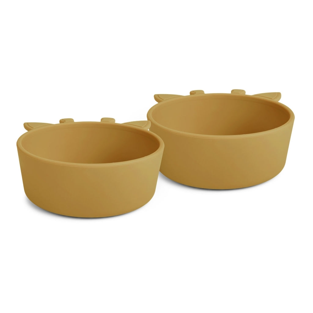 nuuroo Alex dyb tallerken 2-pak Dyb tallerken Dusty yellow