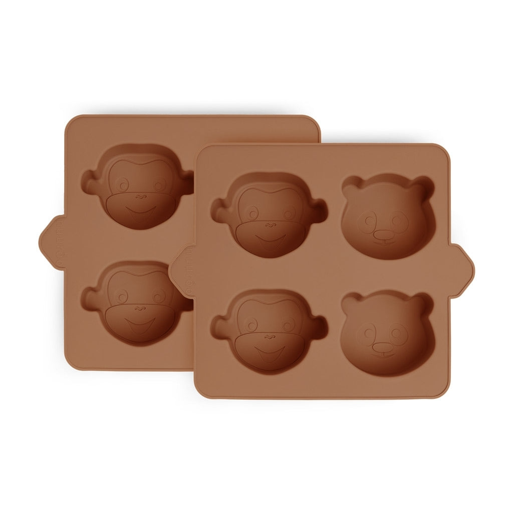 nuuroo Anan silikone bageform - 2 stk. Caramel Café