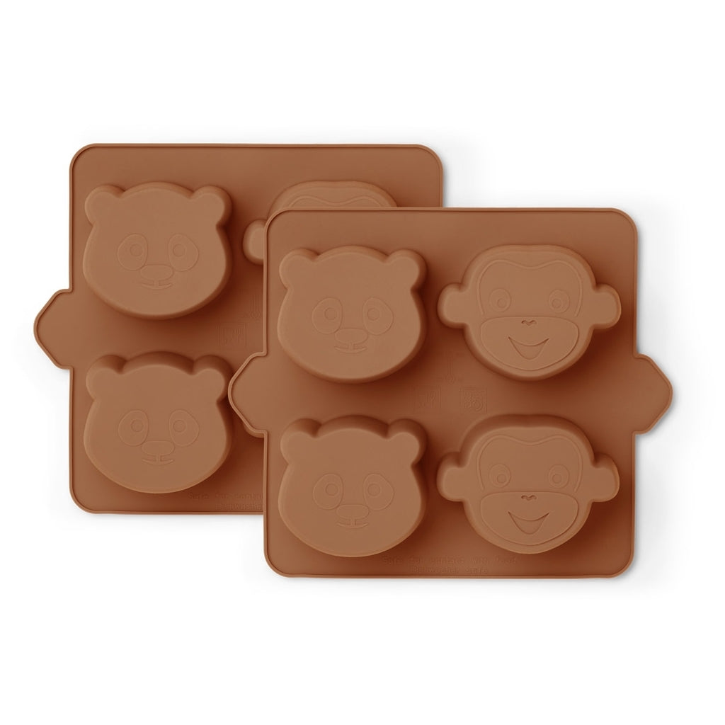 nuuroo Anan silikone bageform - 2 stk. Caramel Café