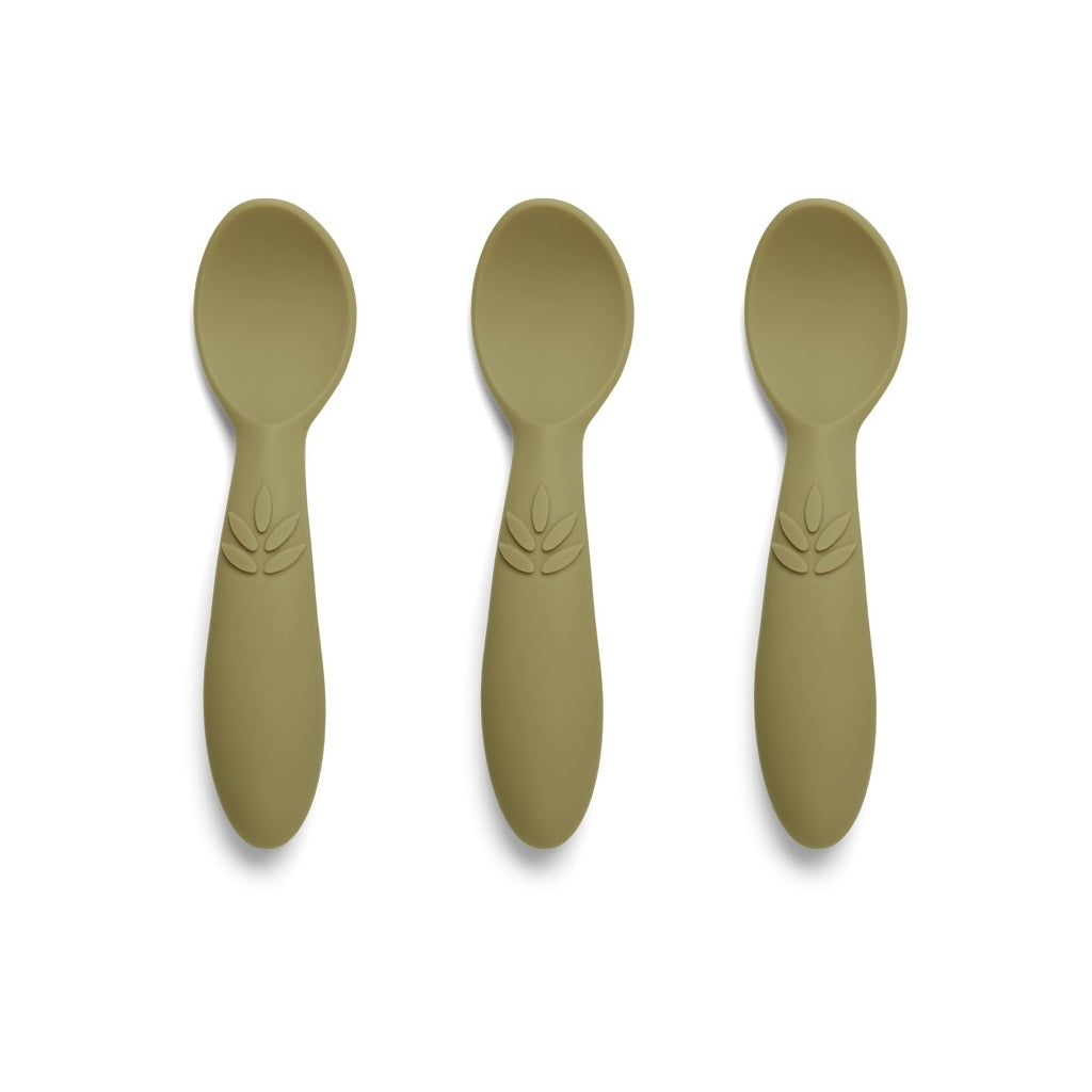 nuuroo Ella silikone skeer 3-pak Cutlery Olive green