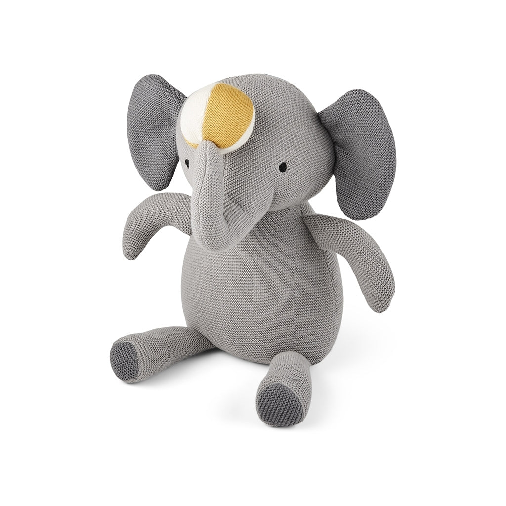 nuuroo Fille strikket elefant Bamse Grey