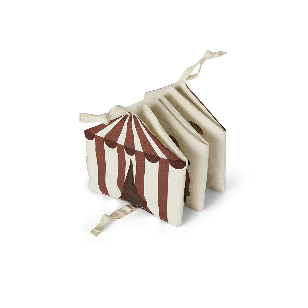 nuuroo Kit vendbar stofbog Stofbog Creme - Circus