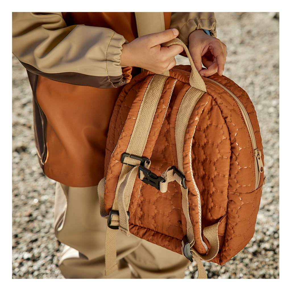nuuroo Nikki quiltet taske Tasker Caramel Café