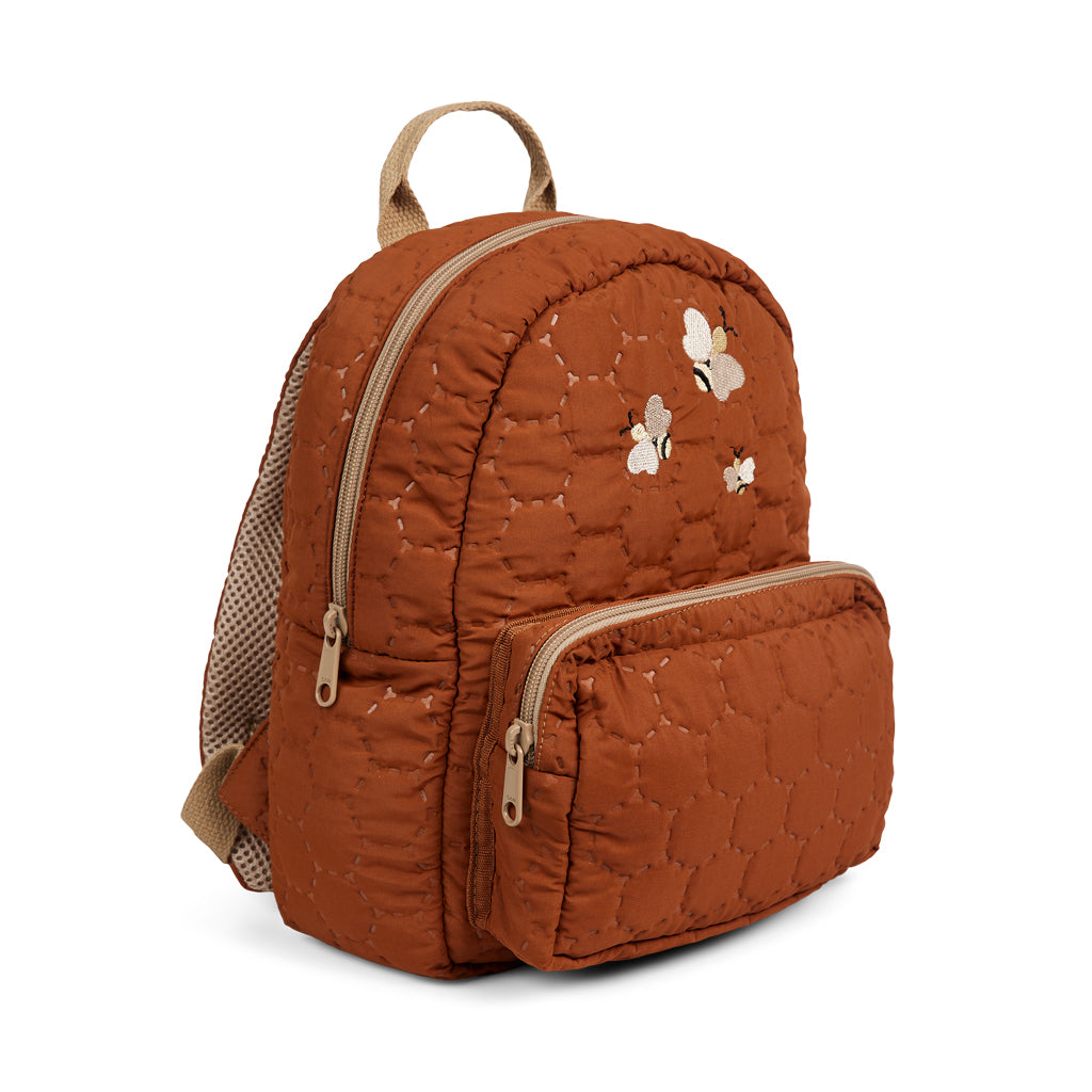 nuuroo Nikki quiltet taske Tasker Caramel Café