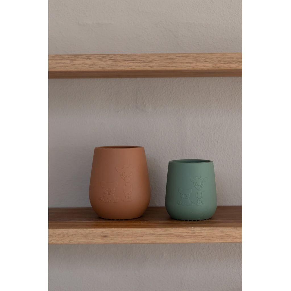 nuuroo Abel silikone kop 2-pak Kop Dusty green