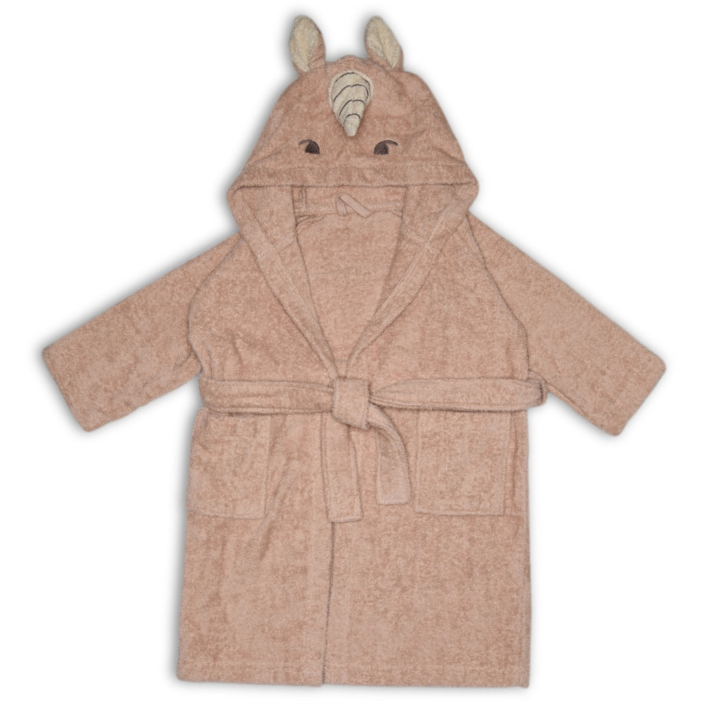 nuuroo Achaia terry bathrobe Badekåbe Rose Unicorn