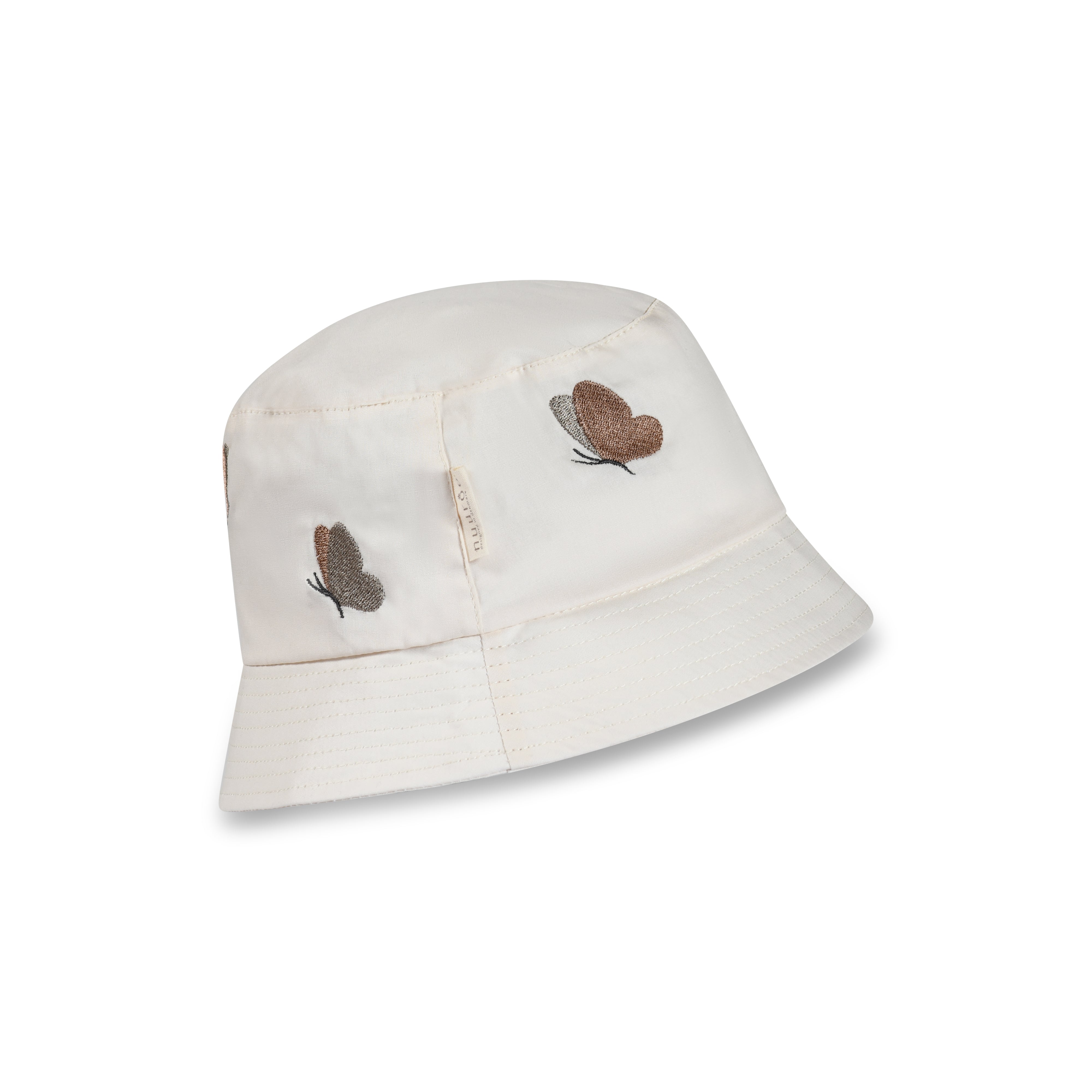 nuuroo Alpha bøllehat Hat Cream butterfly