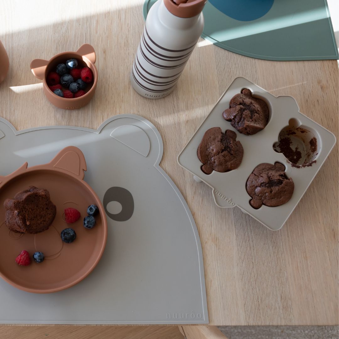 nuuroo Anan silikone bageform - 2 stk.  Cobblestone