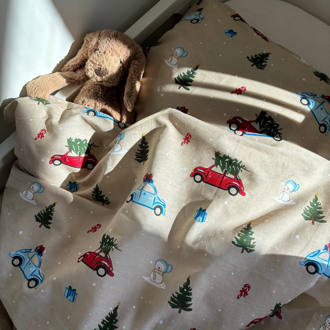 nuuroo By Mats - Baby sengetøj Lagen Christmas Drive
