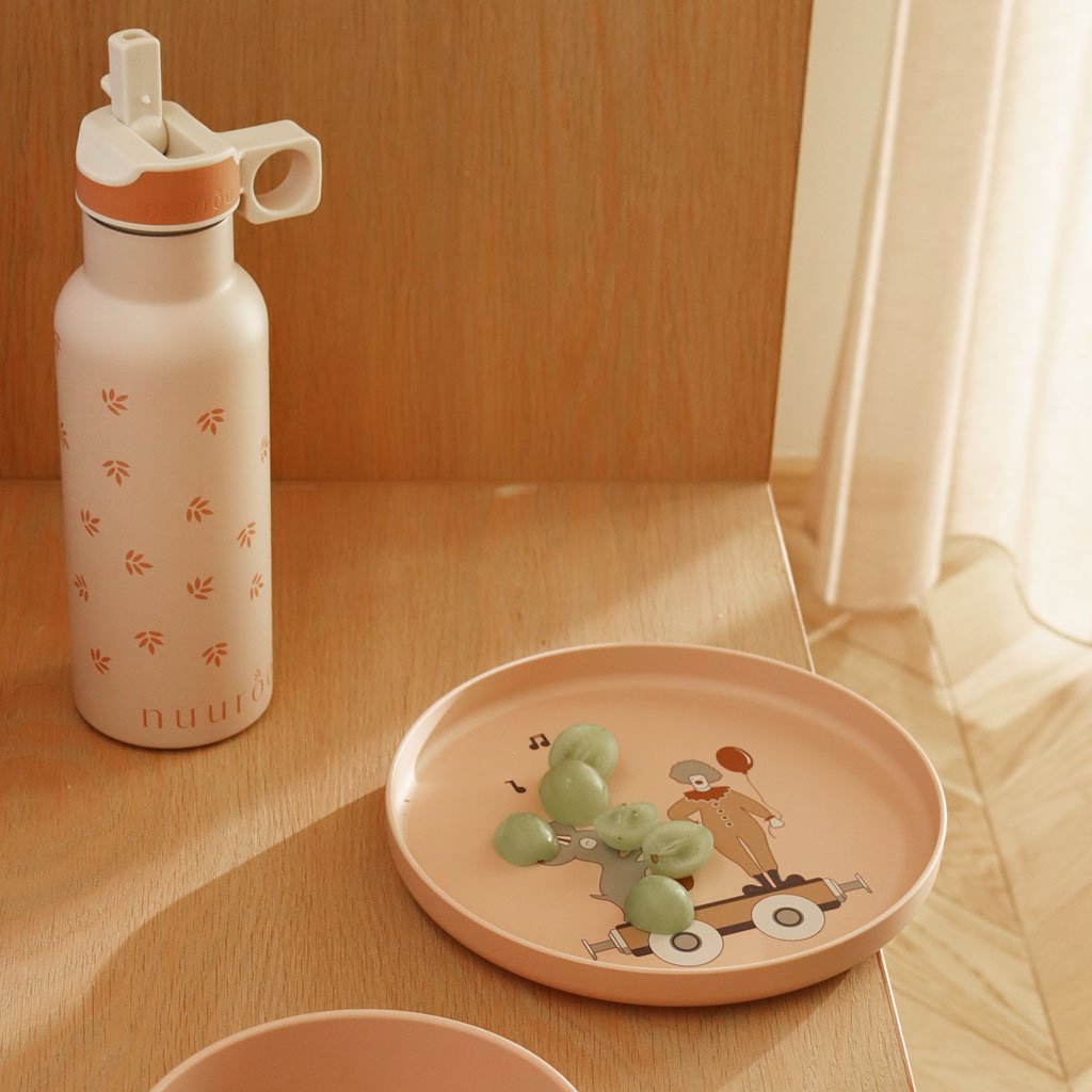 nuuroo Conrad vandflaske - 500 ml Drikkeflaske Cork leaf