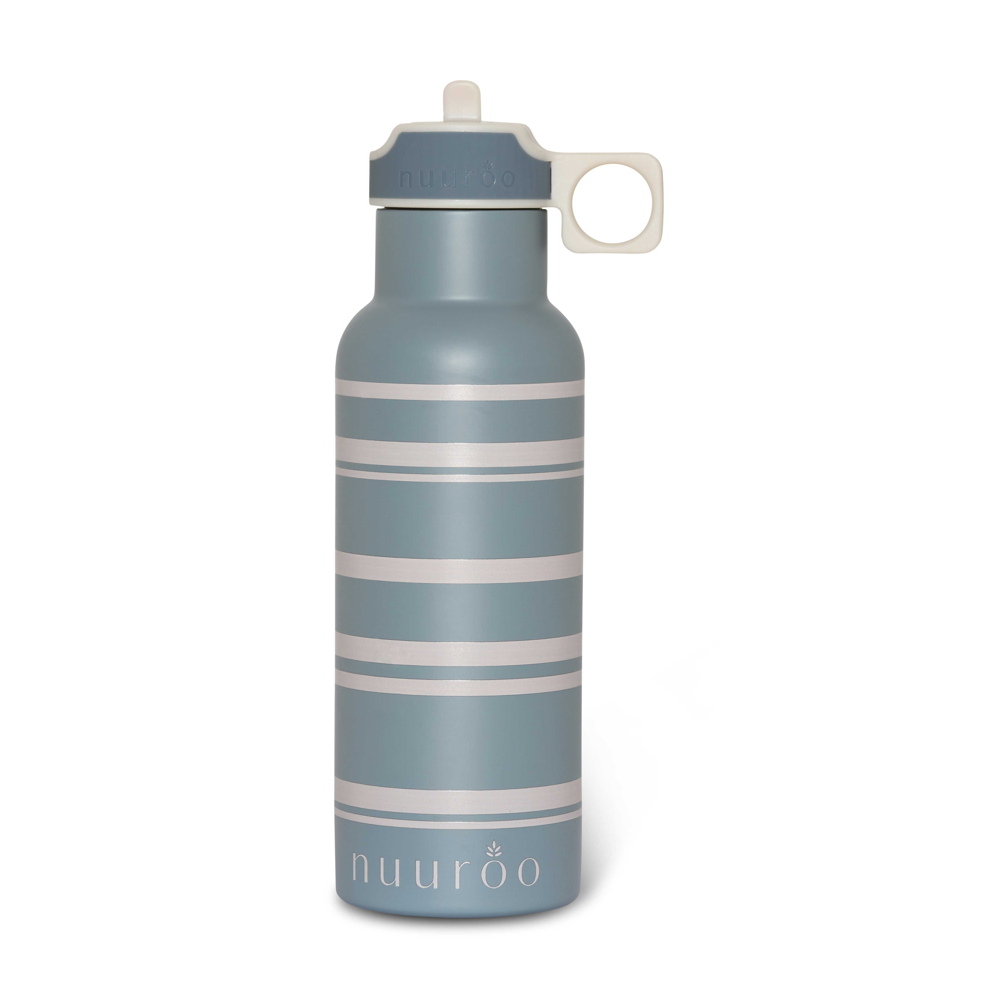 nuuroo Conrad vandflaske - 500 ml Drikkeflaske Blue stripe