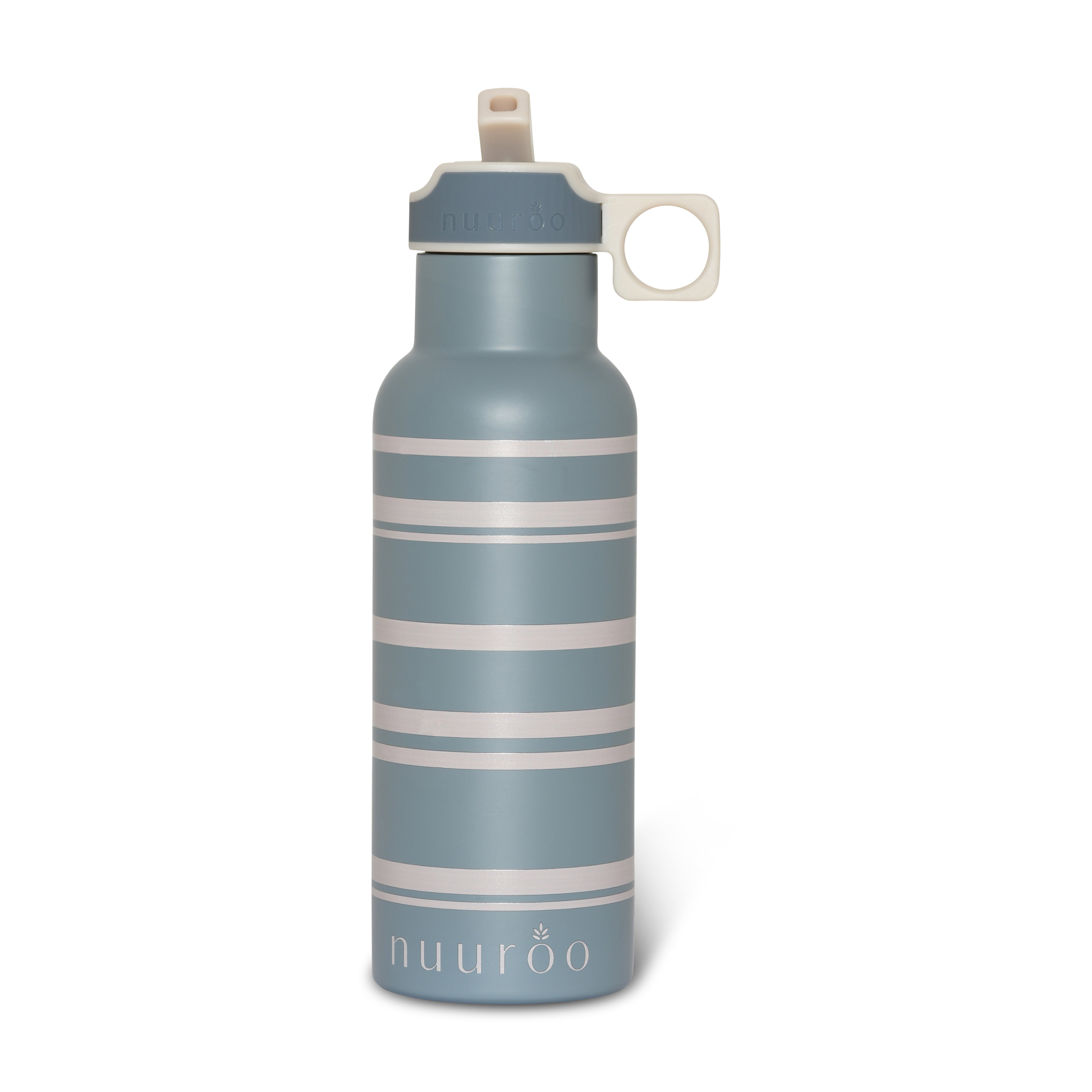 nuuroo Conrad vandflaske - 500 ml Drikkeflaske Blue stripe
