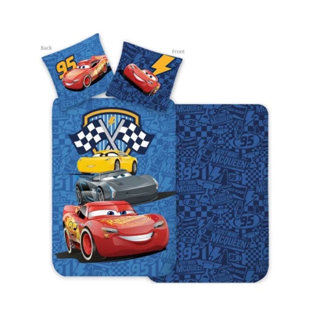 nuuroo Disney Cars - Junior sengetøj Lagen Disney Cars