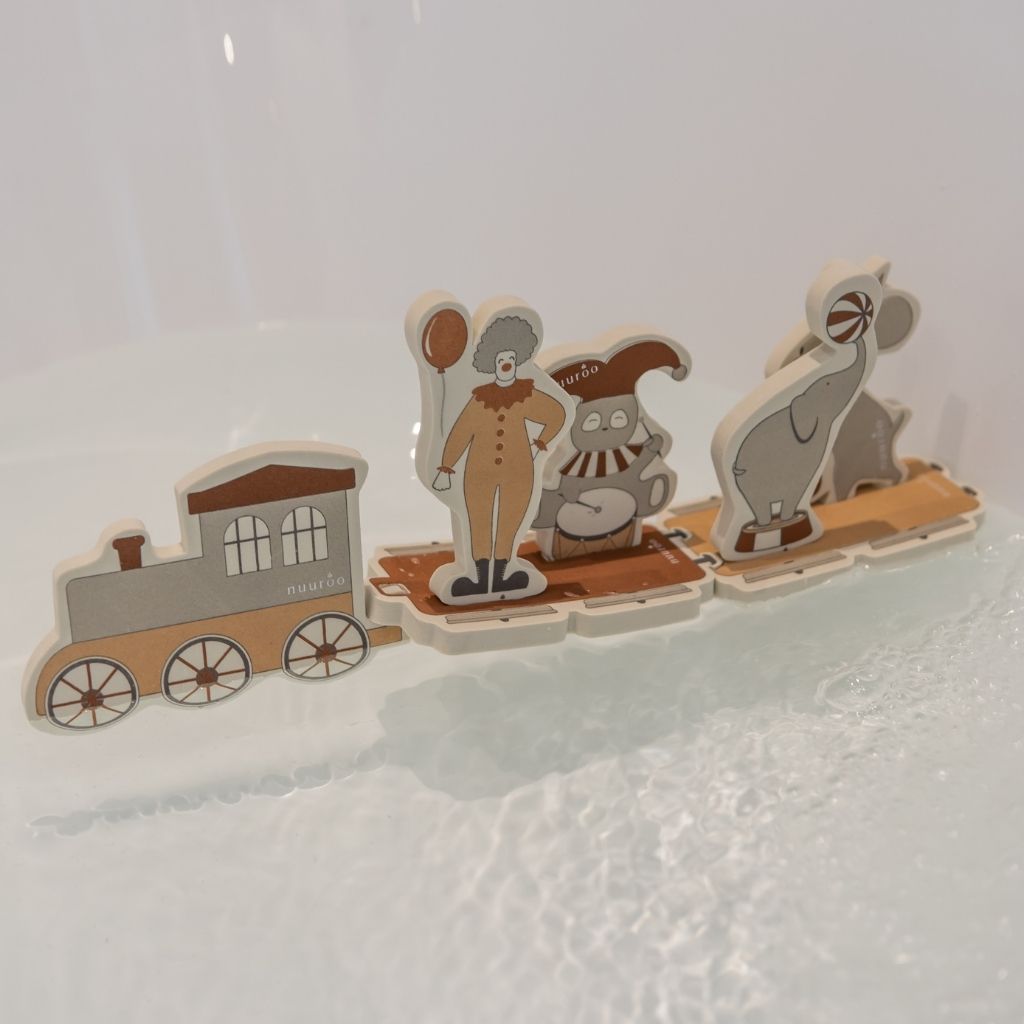 nuuroo Elis EVA skumlegetøj Legetøj Cream carnival train