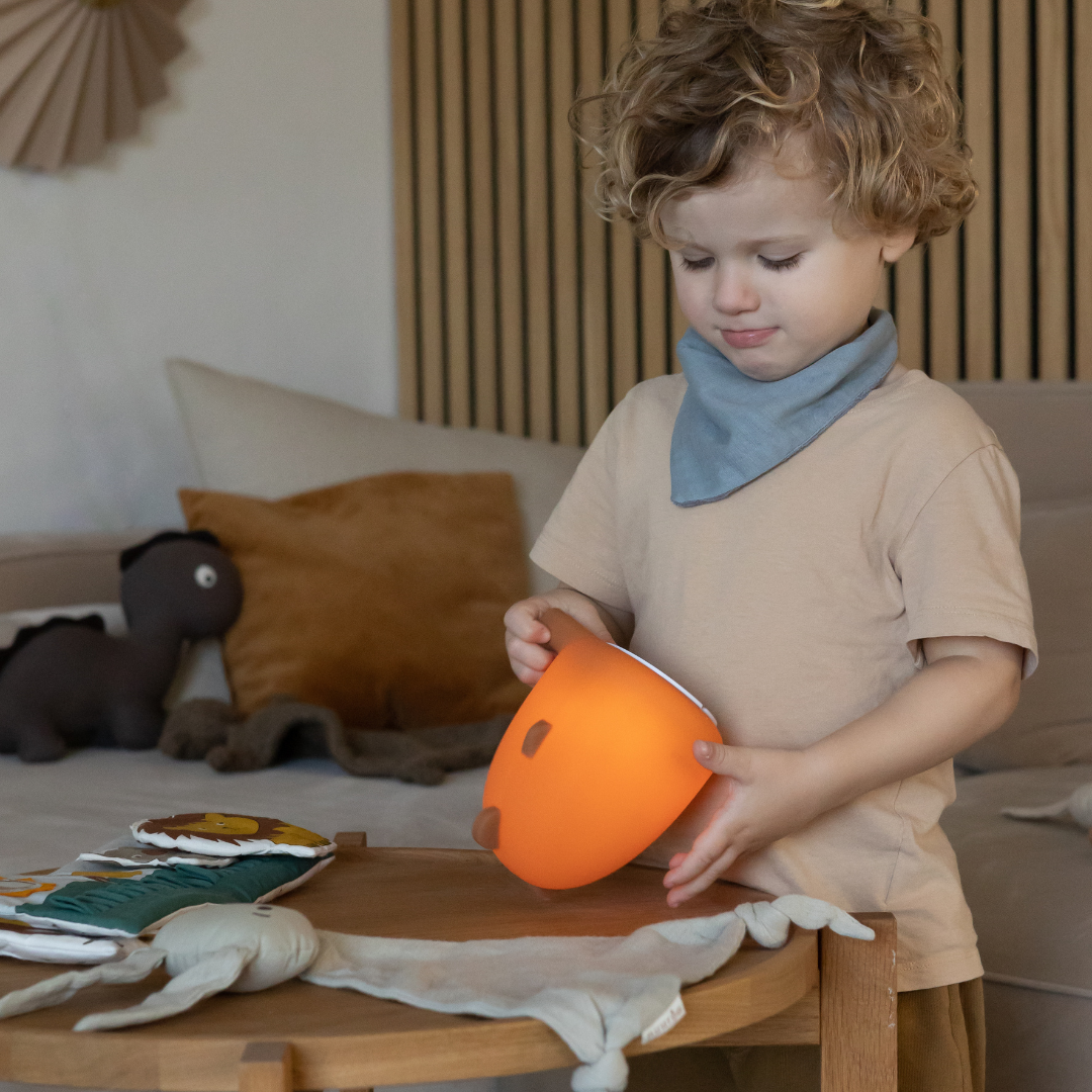 nuuroo Ella silikone natlampe Lampe Caramel Café