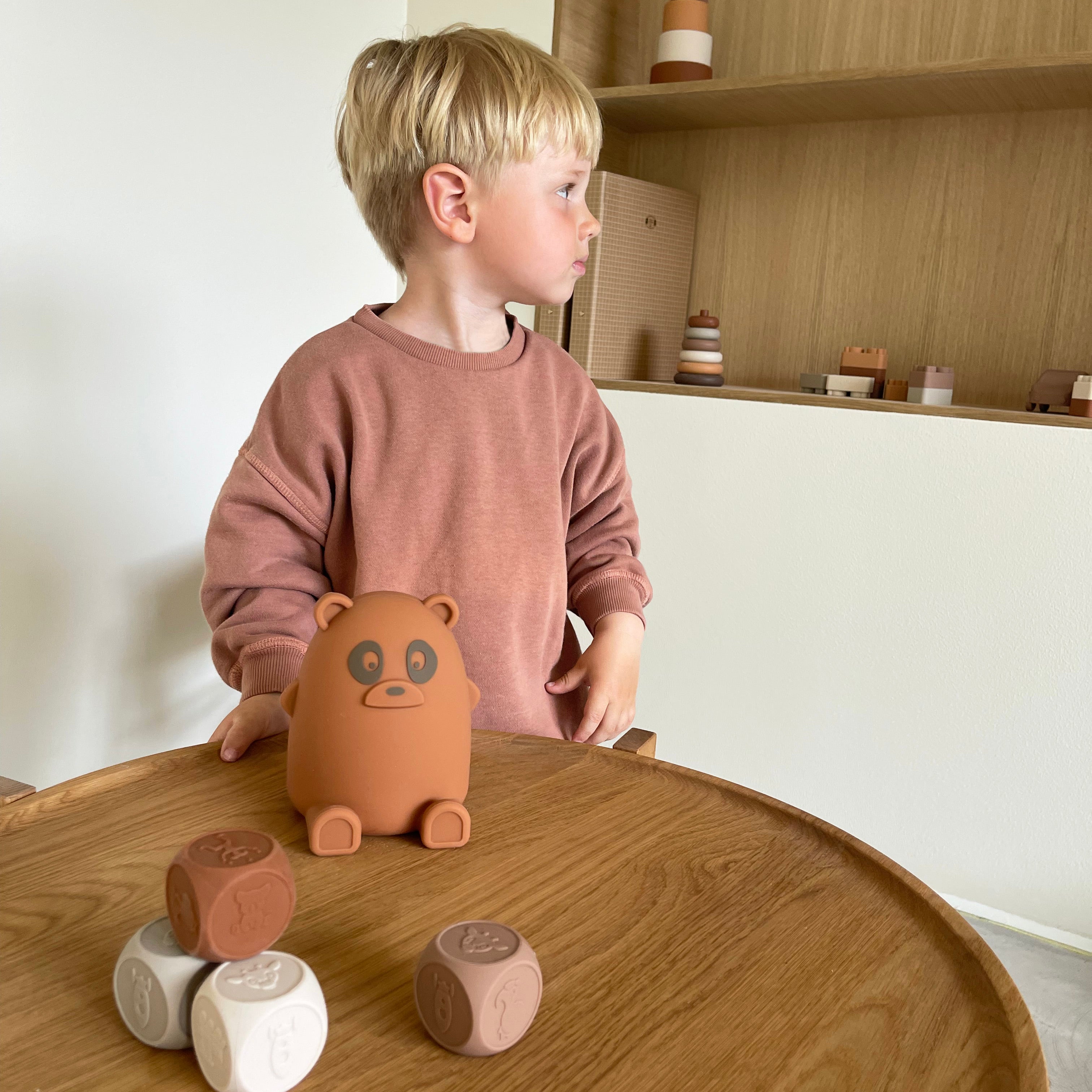 nuuroo Ella silikone natlampe Lampe Caramel Café